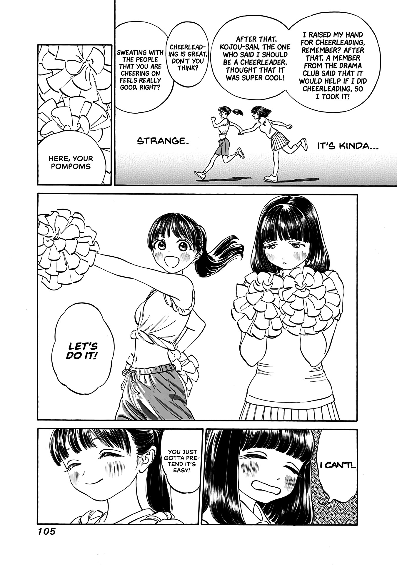 Akebi-chan no Sailor Fuku Chapter 17 page 11 - Chapter 17: Here, Your Pompoms.