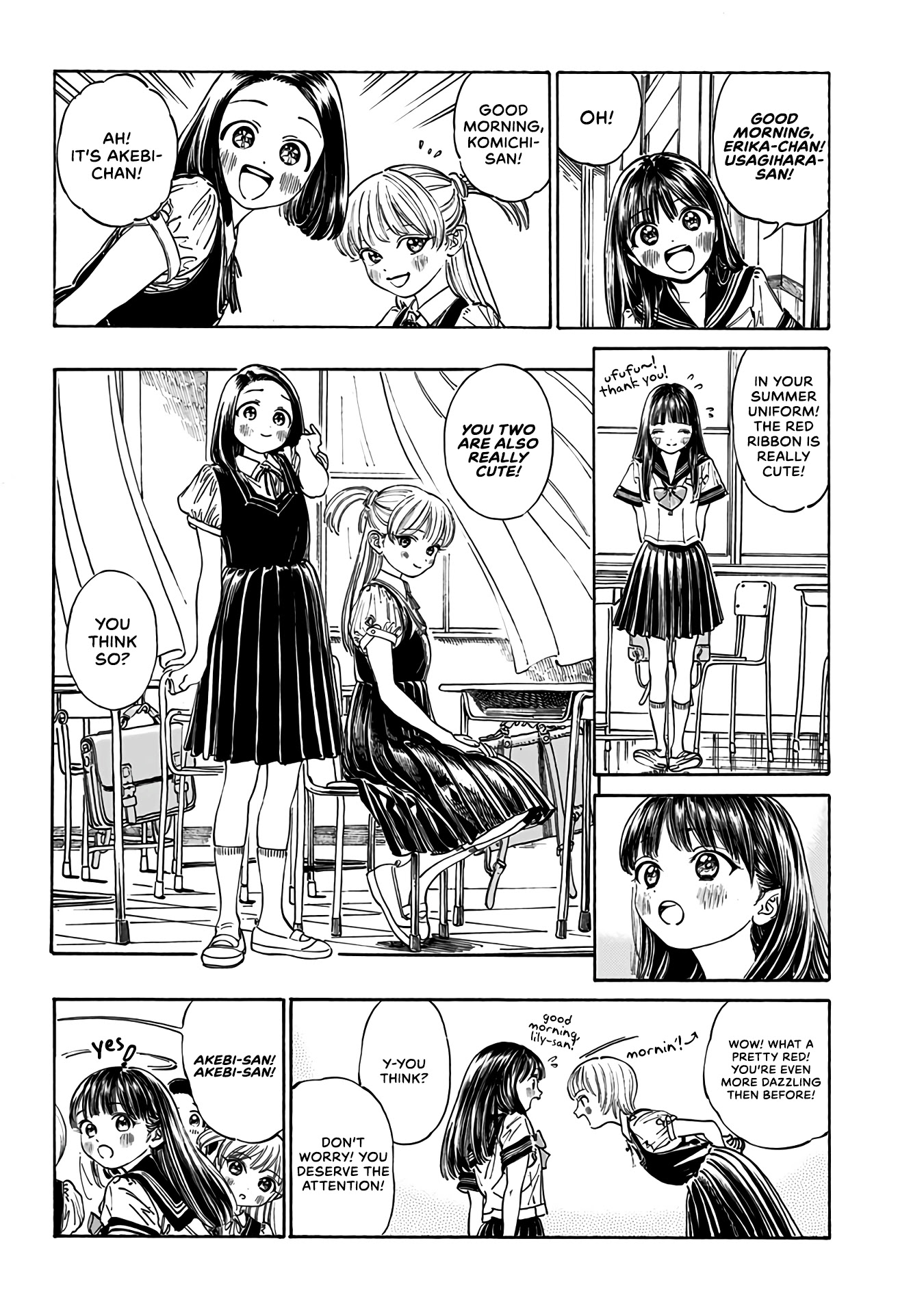 Akebi-chan no Sailor Fuku Chapter 18 page 2 - Chapter 18: Wow! What a Pretty Red~!