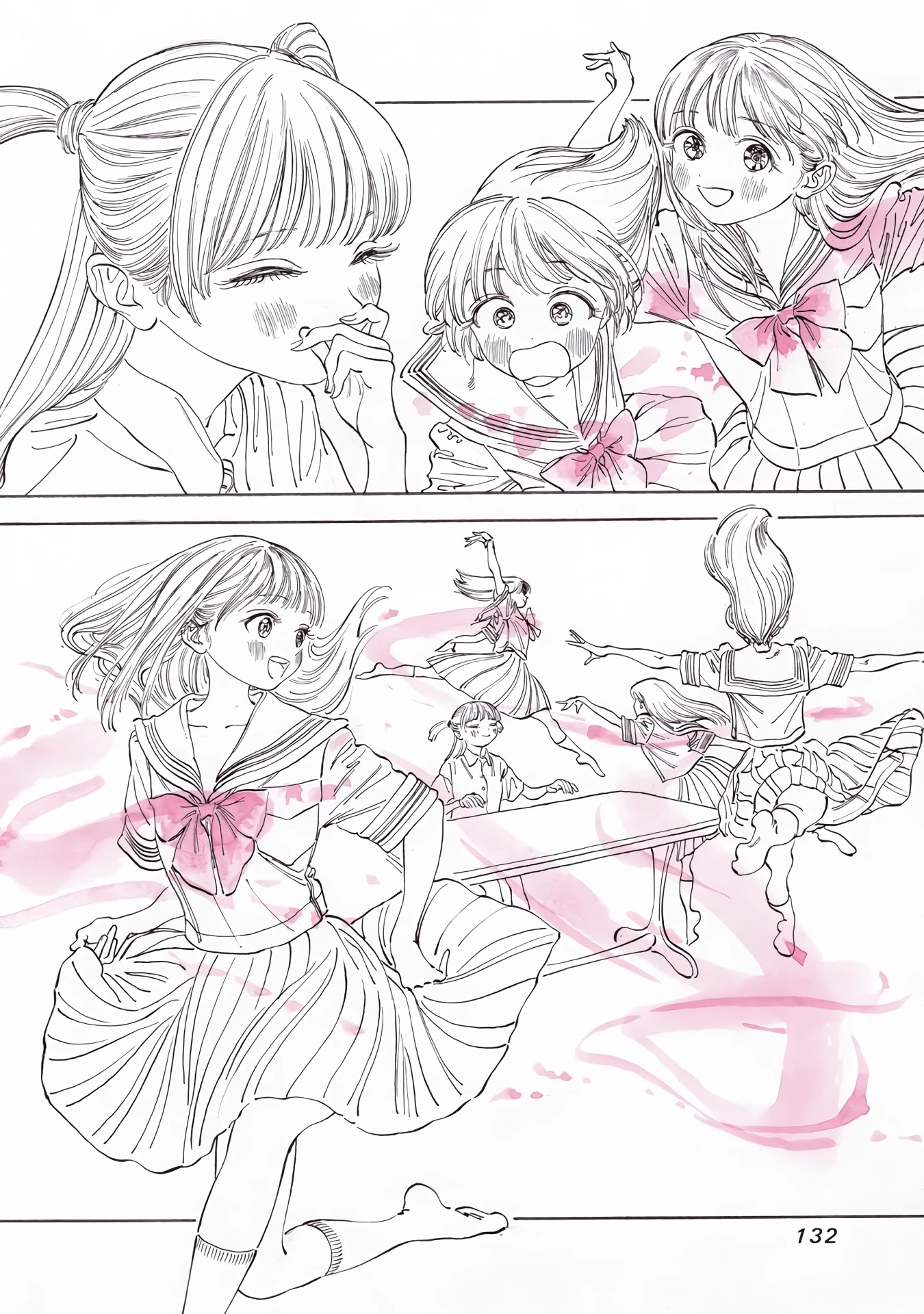 Akebi-chan no Sailor Fuku Chapter 18 page 8 - Chapter 18: Wow! What a Pretty Red~!