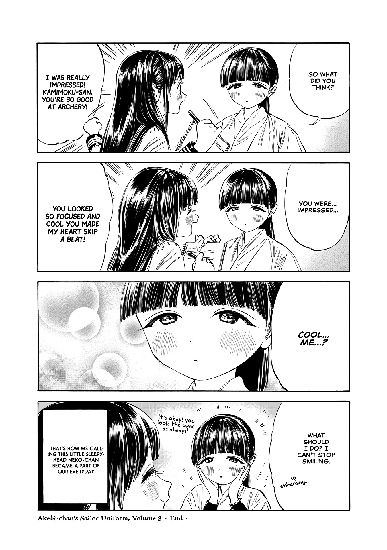 Akebi-chan no Sailor Fuku Chapter 19.5 page 8 - Chapter 19.5: Extra
