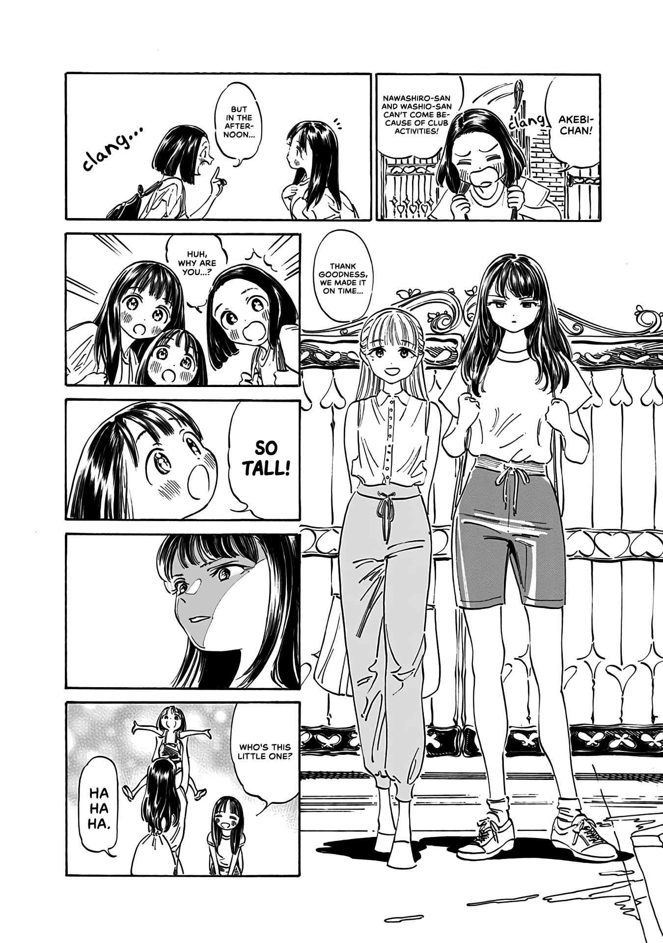 Akebi-chan no Sailor Fuku Chapter 19 page 12 - Chapter 19: Lots of people came!