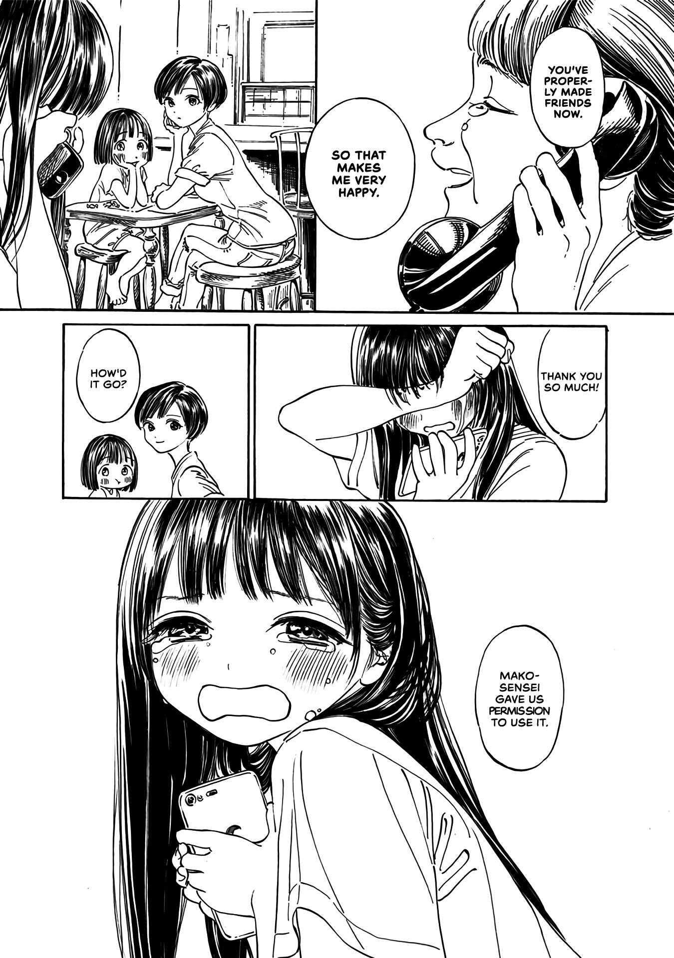Akebi-chan no Sailor Fuku Chapter 19 page 5 - Chapter 19: Lots of people came!