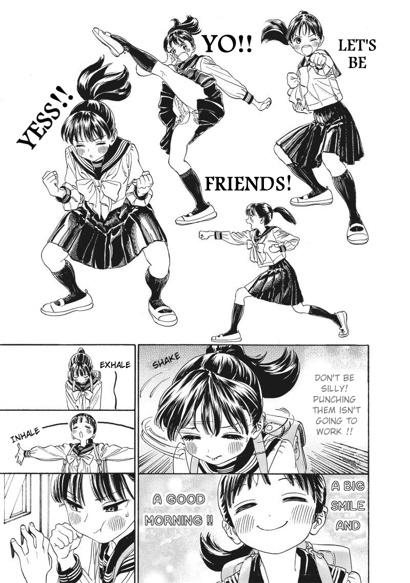 Akebi-chan no Sailor Fuku Chapter 2 page 13 - Chapter 2: Clack Clack