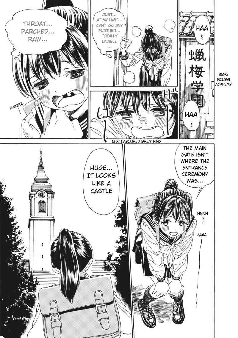Akebi-chan no Sailor Fuku Chapter 2 page 9 - Chapter 2: Clack Clack