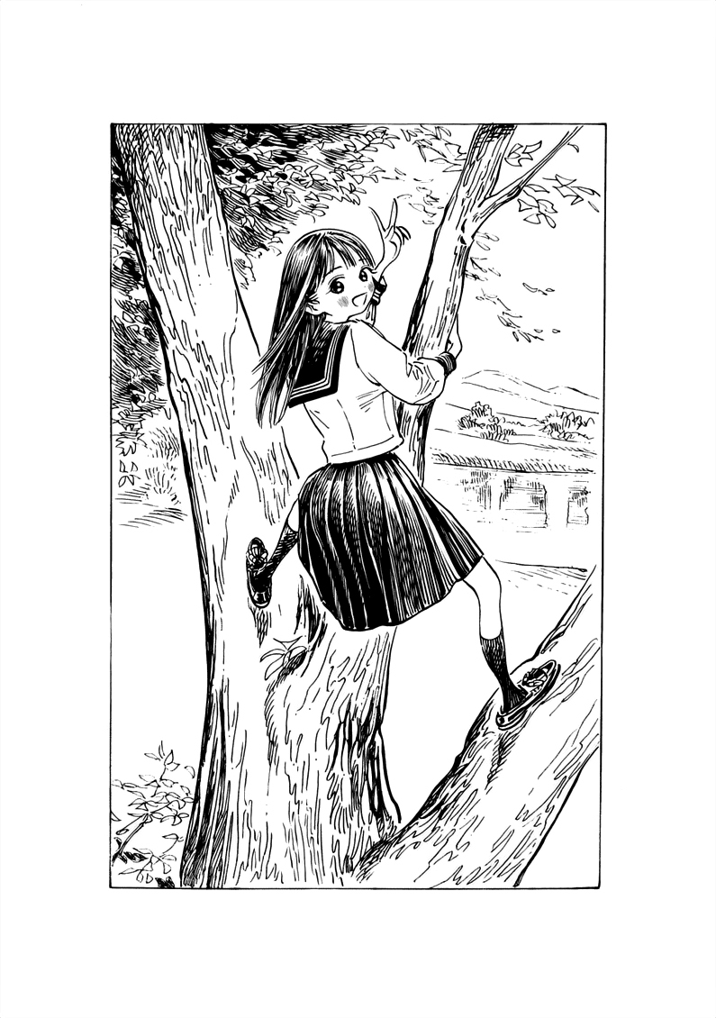 Akebi-chan no Sailor Fuku Chapter 21.5 page 4 - Chapter 21.5: Tanigawa's photo folder [Akebi Komichi]
