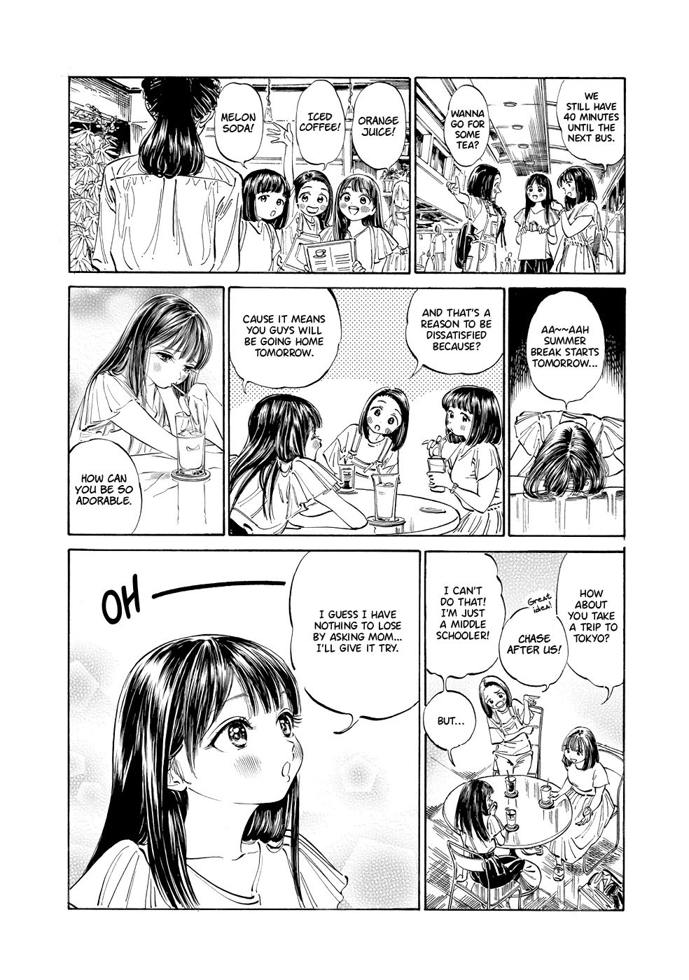 Akebi-chan no Sailor Fuku Chapter 24 page 6 - Chapter 24: Do I give off a mature vibe?