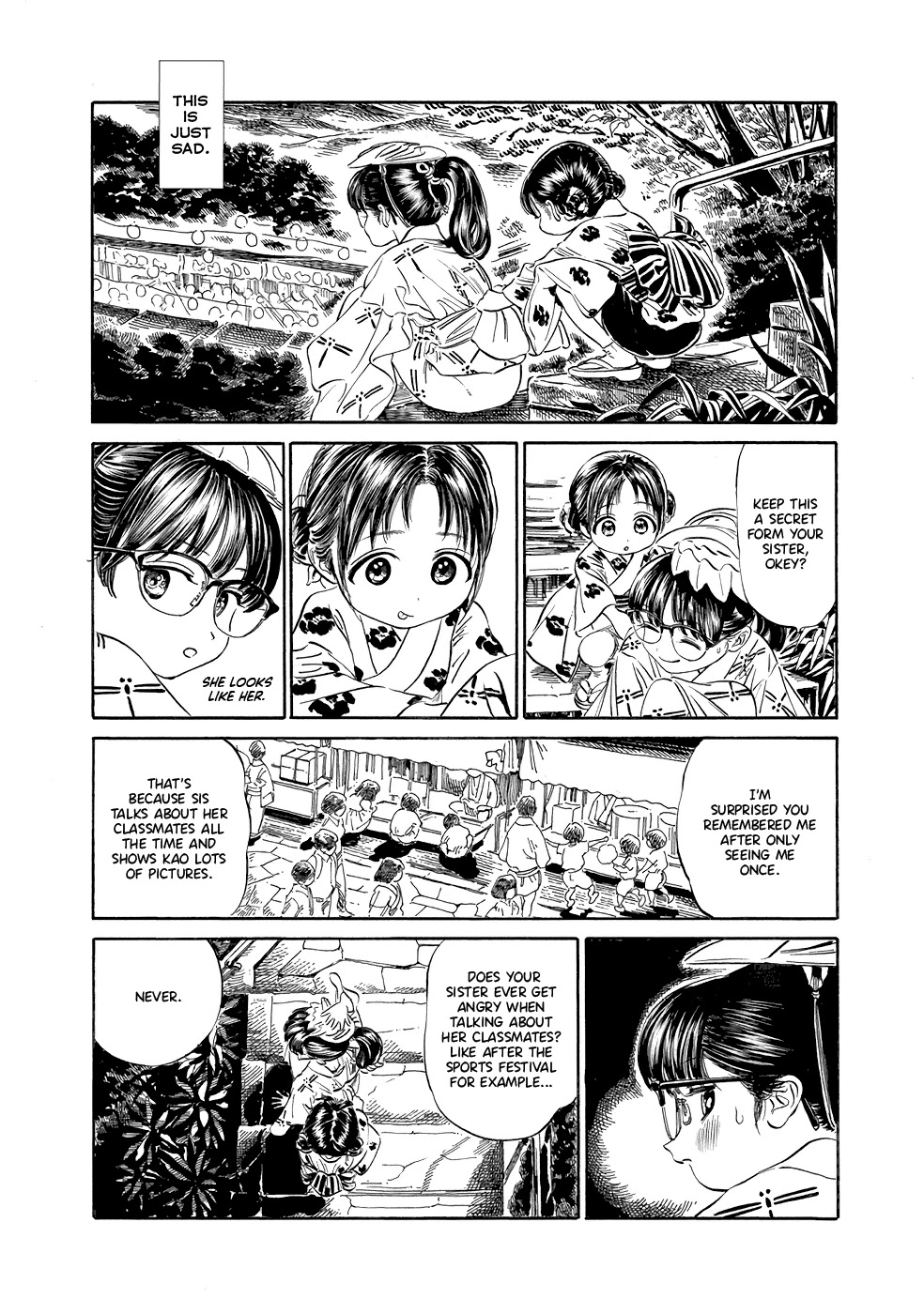 Akebi-chan no Sailor Fuku Chapter 25 page 11 - Chapter 25: Friends? ...I came by myself