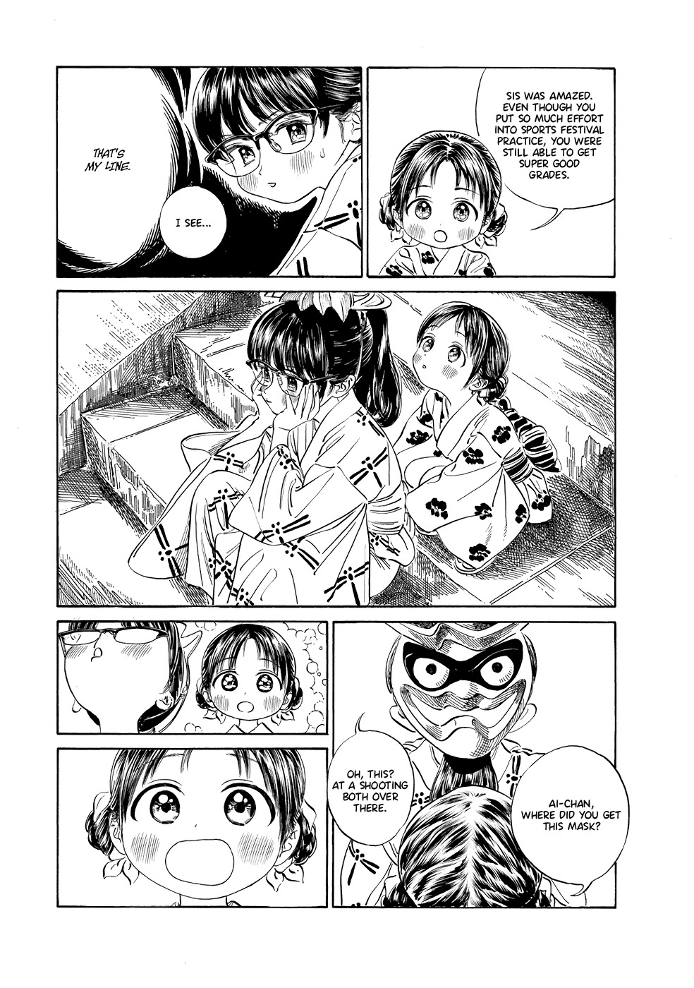 Akebi-chan no Sailor Fuku Chapter 25 page 12 - Chapter 25: Friends? ...I came by myself