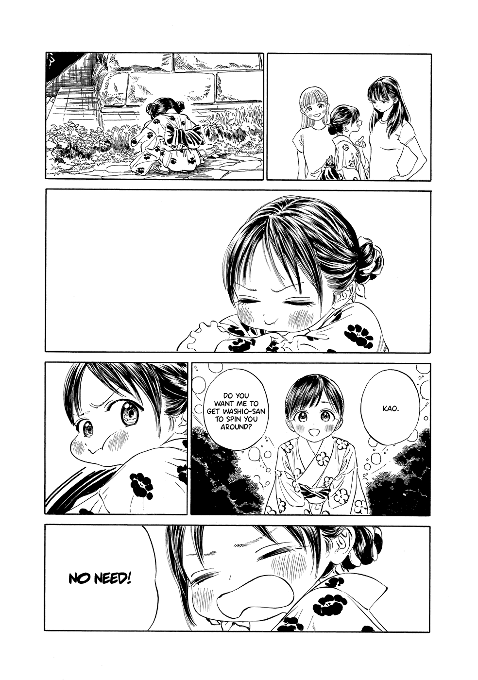 Akebi-chan no Sailor Fuku Chapter 25 page 6 - Chapter 25: Friends? ...I came by myself