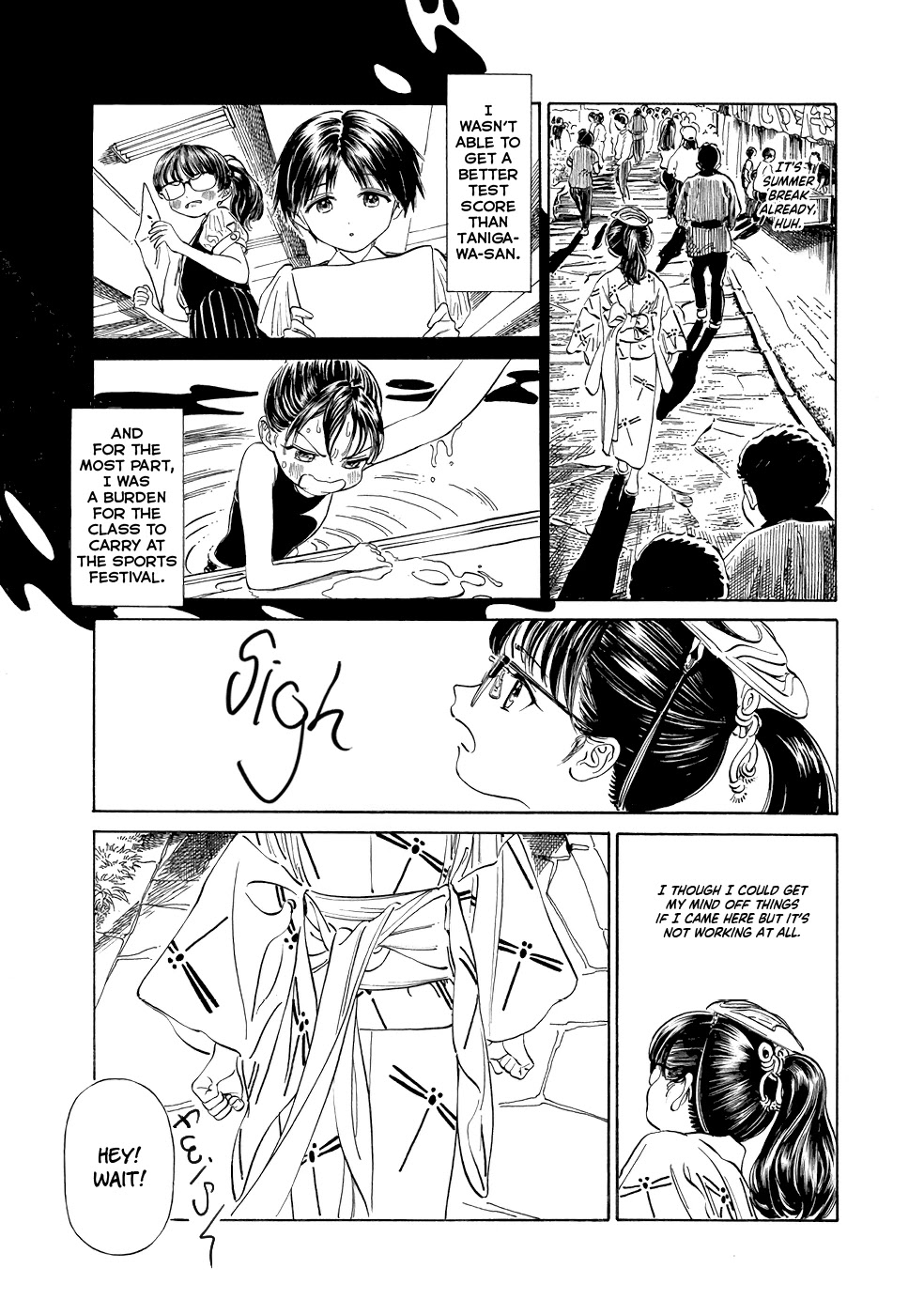 Akebi-chan no Sailor Fuku Chapter 25 page 9 - Chapter 25: Friends? ...I came by myself