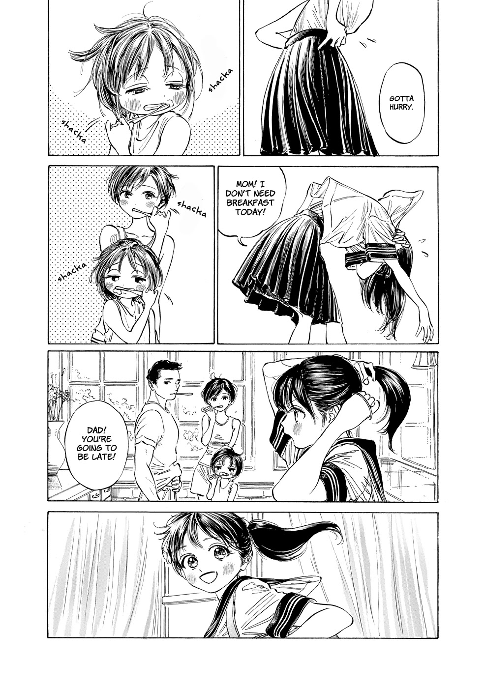 Akebi-chan no Sailor Fuku Chapter 27 page 8 - Chapter 27: I Overslept a Bit