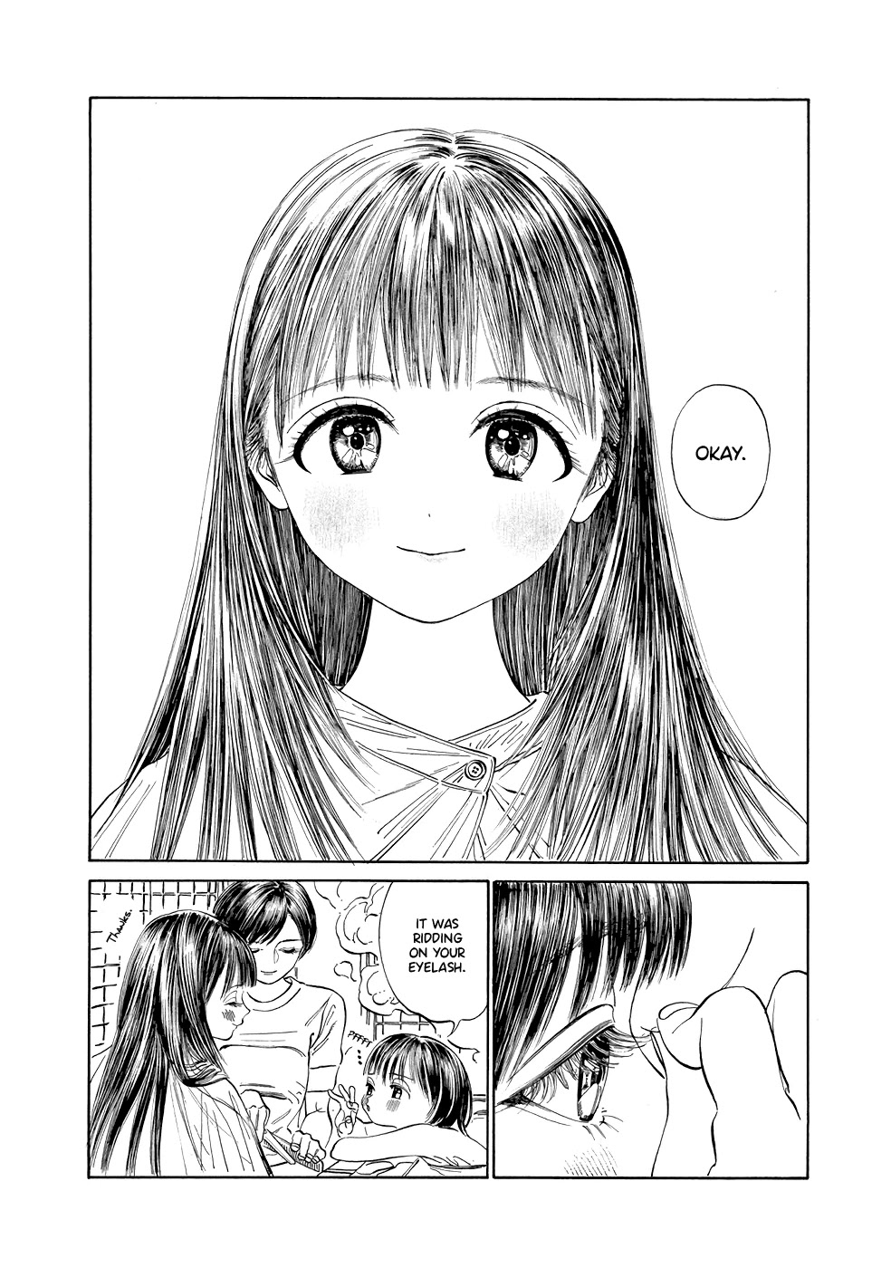 Akebi-chan no Sailor Fuku Chapter 29 page 8 - Chapter 29: It was on your Eyelash