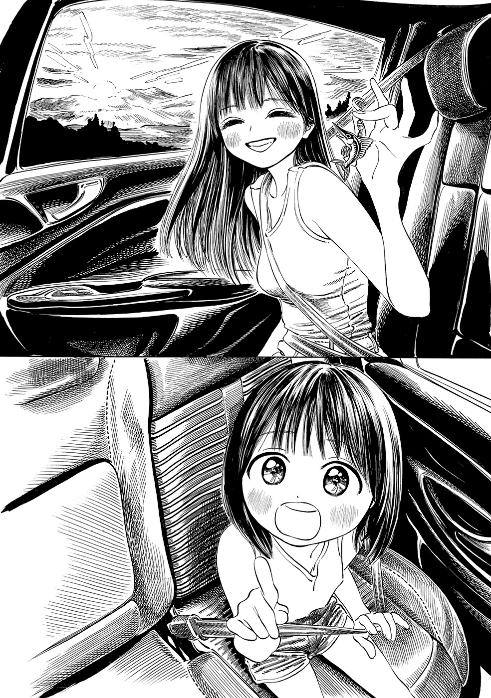 Akebi-chan no Sailor Fuku Chapter 30 page 14 - Chapter 30: Looking one’s Best for the Trip!