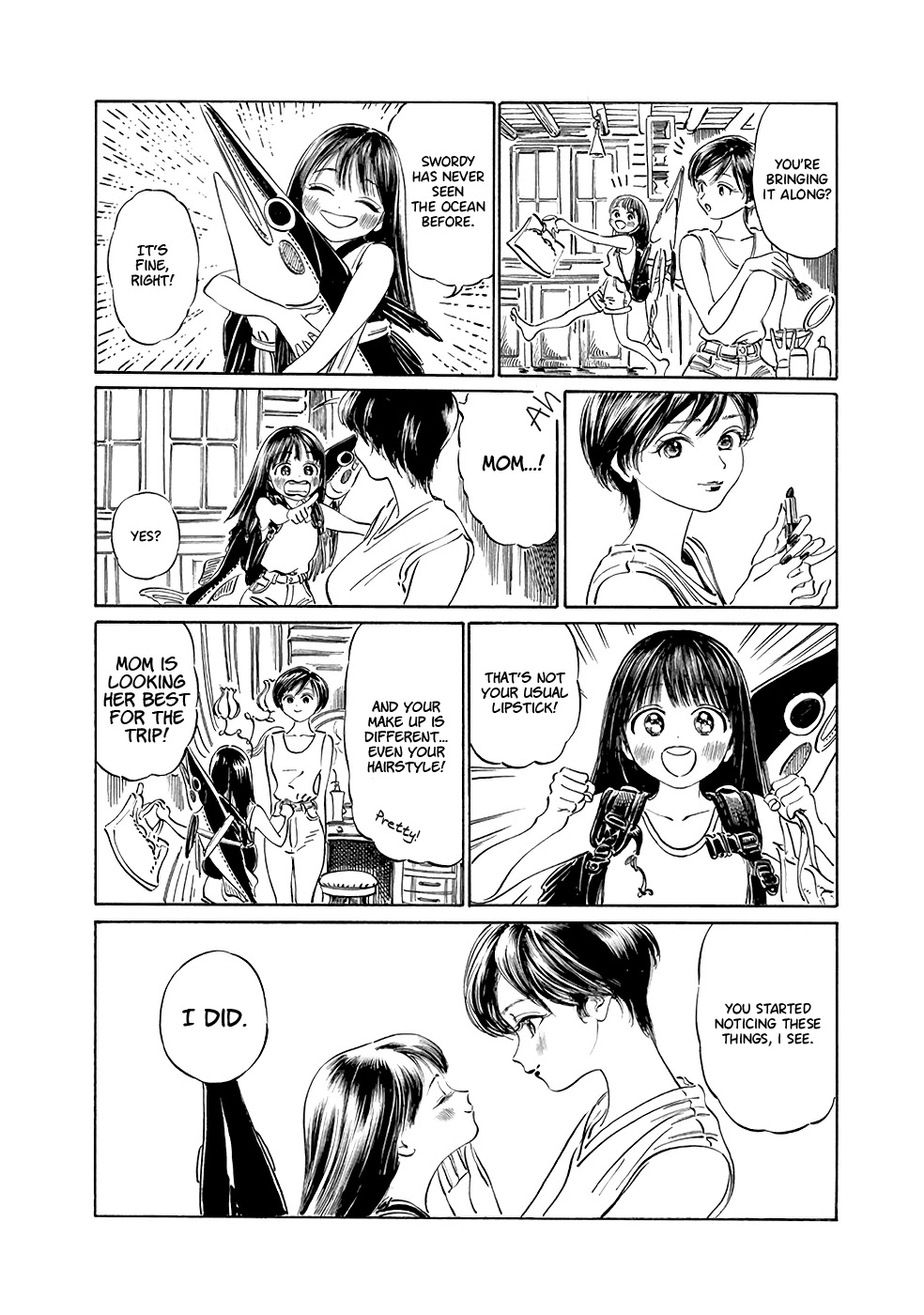 Akebi-chan no Sailor Fuku Chapter 30 page 4 - Chapter 30: Looking one’s Best for the Trip!
