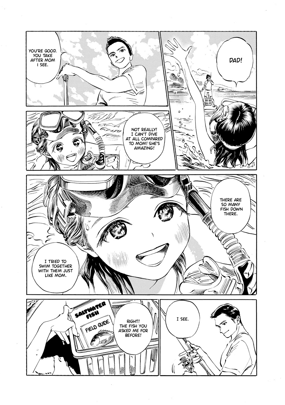 Akebi-chan no Sailor Fuku Chapter 32 page 22 - Chapter 32: Dad!