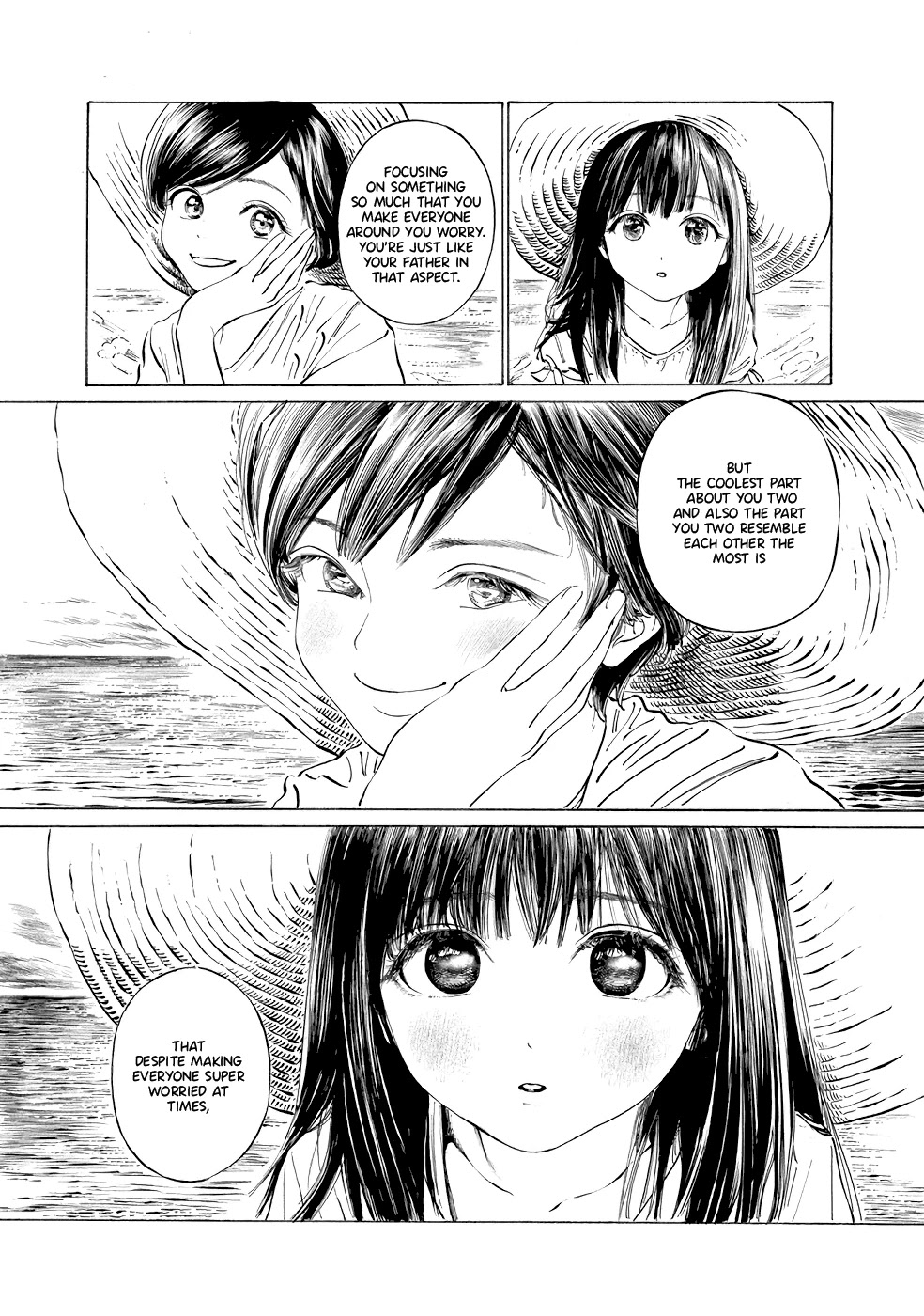 Akebi-chan no Sailor Fuku Chapter 32 page 34 - Chapter 32: Dad!