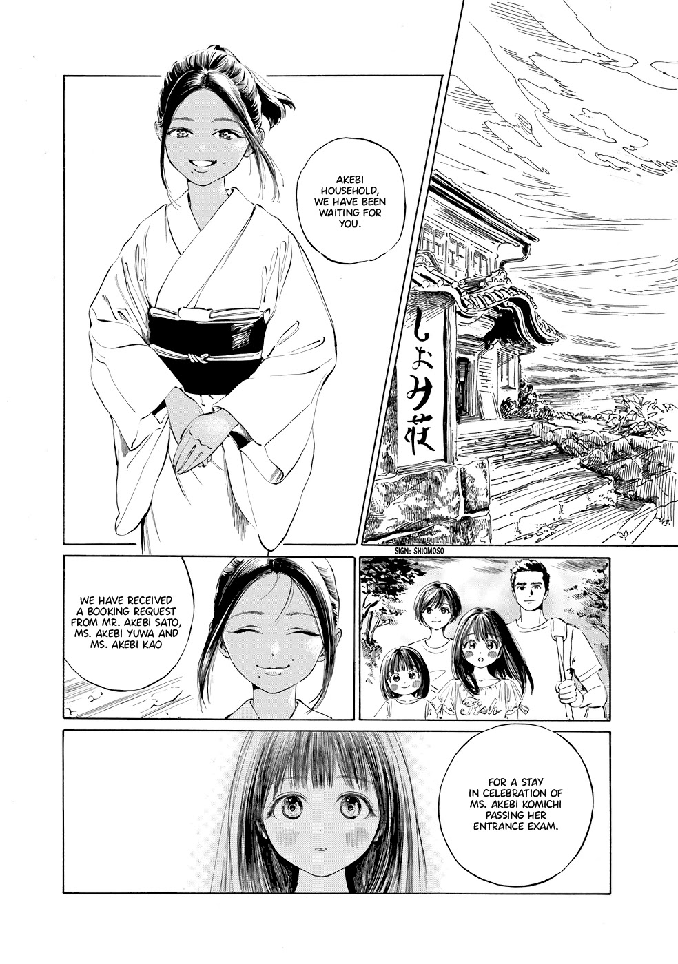Akebi-chan no Sailor Fuku Chapter 32 page 38 - Chapter 32: Dad!