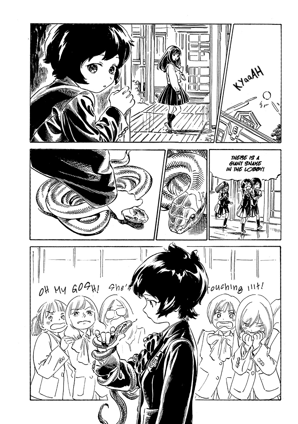 Akebi-chan no Sailor Fuku Chapter 33.5 page 10 - Chapter 33.5: Okuma's Investigation