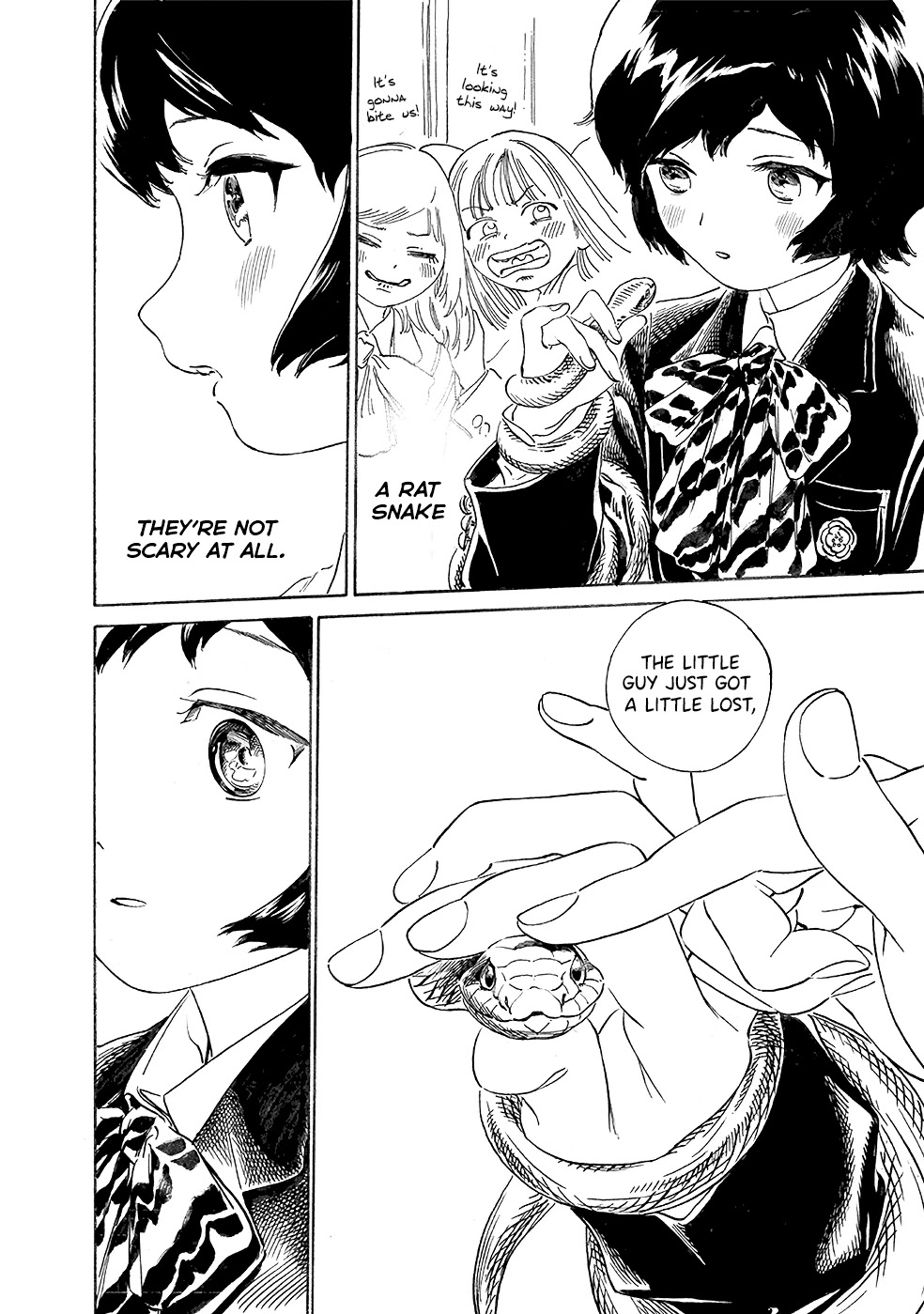 Akebi-chan no Sailor Fuku Chapter 33.5 page 11 - Chapter 33.5: Okuma's Investigation