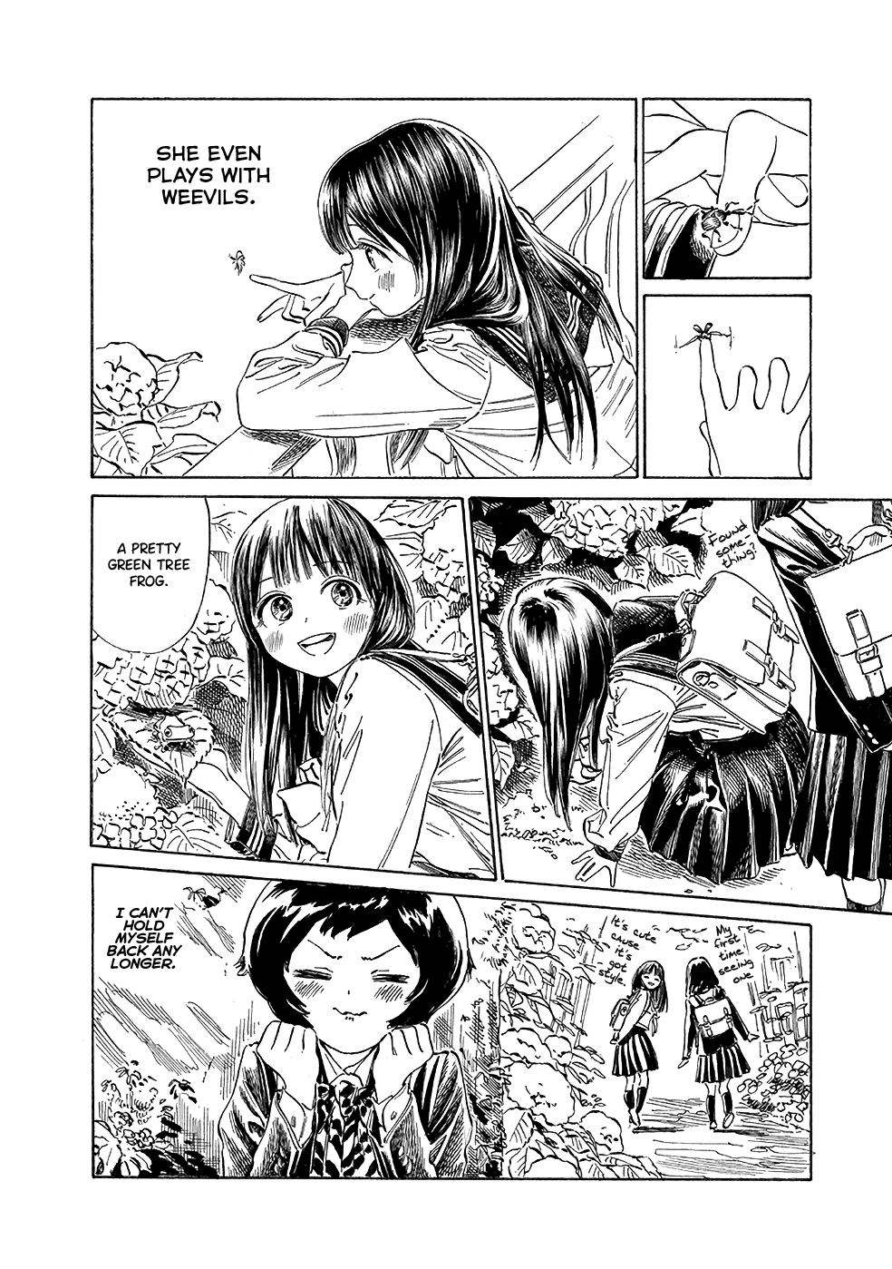 Akebi-chan no Sailor Fuku Chapter 33.5 page 7 - Chapter 33.5: Okuma's Investigation
