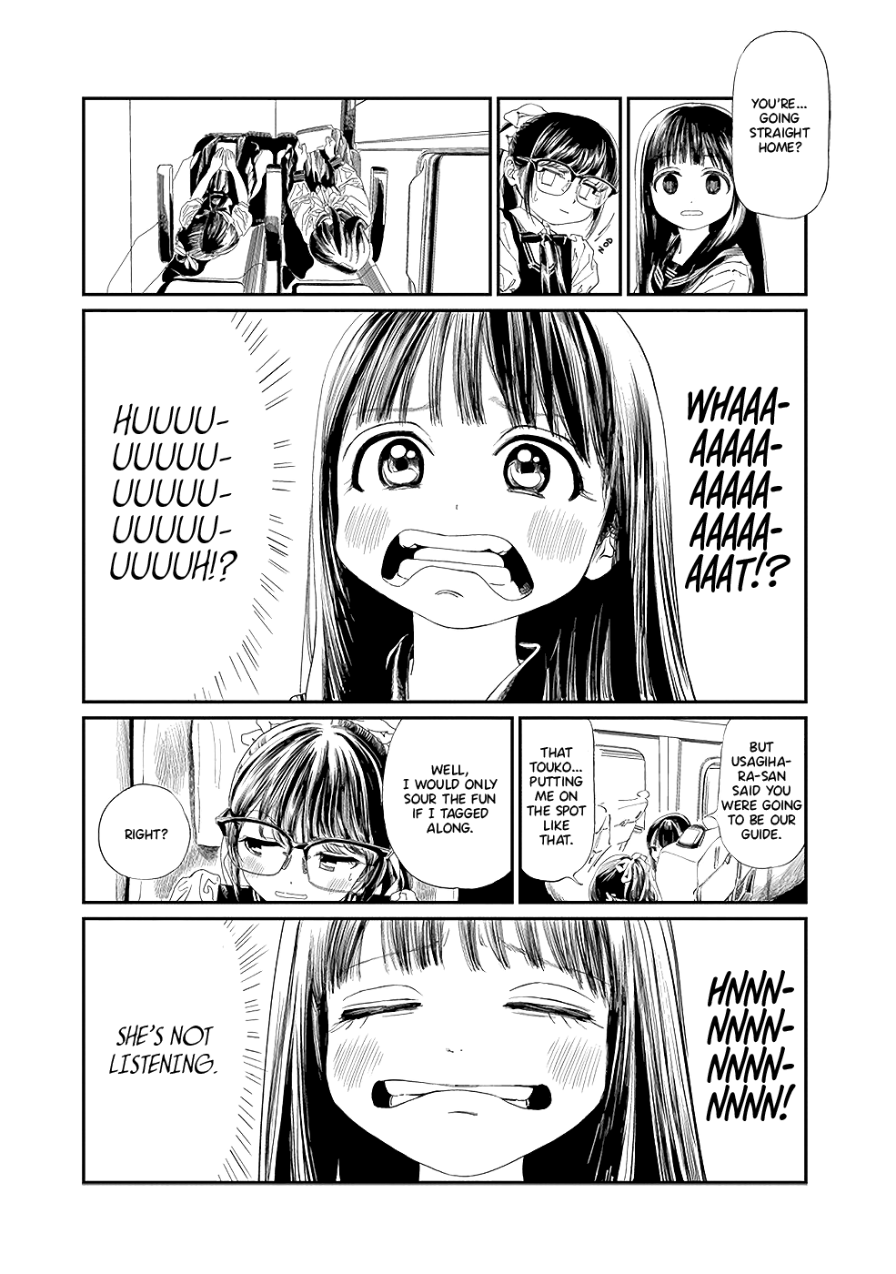 Akebi-chan no Sailor Fuku Chapter 34 page 13 - Chapter 34: Everything I Would Like to Do