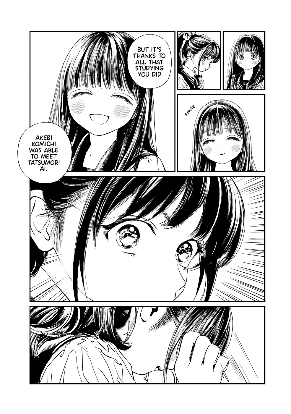 Akebi-chan no Sailor Fuku Chapter 34 page 18 - Chapter 34: Everything I Would Like to Do