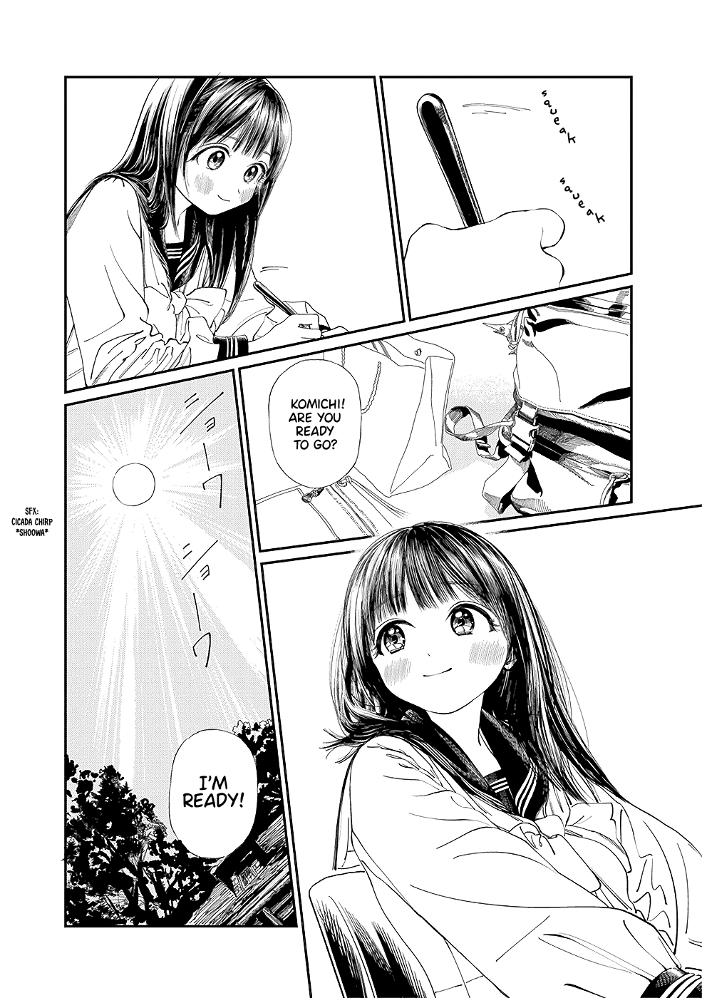 Akebi-chan no Sailor Fuku Chapter 34 page 3 - Chapter 34: Everything I Would Like to Do