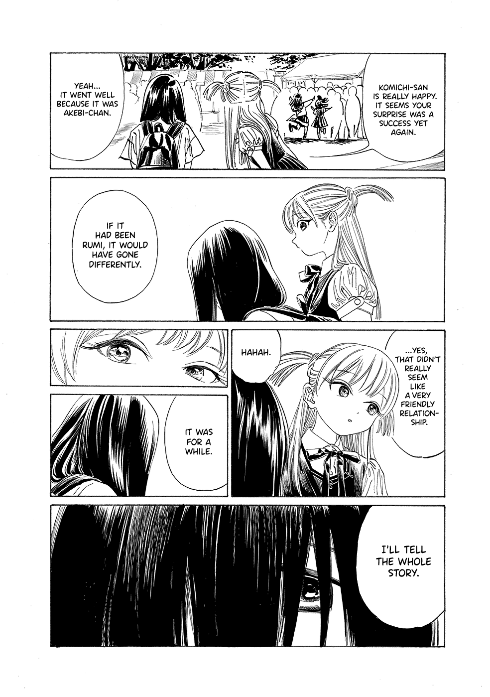 Akebi-chan no Sailor Fuku Chapter 36 page 28 - Chapter 36: Okay