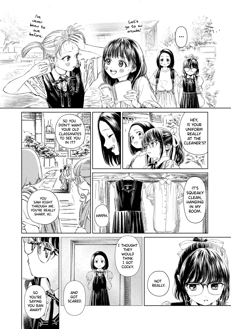 Akebi-chan no Sailor Fuku Chapter 37 page 13 - Chapter 37: Ahhh