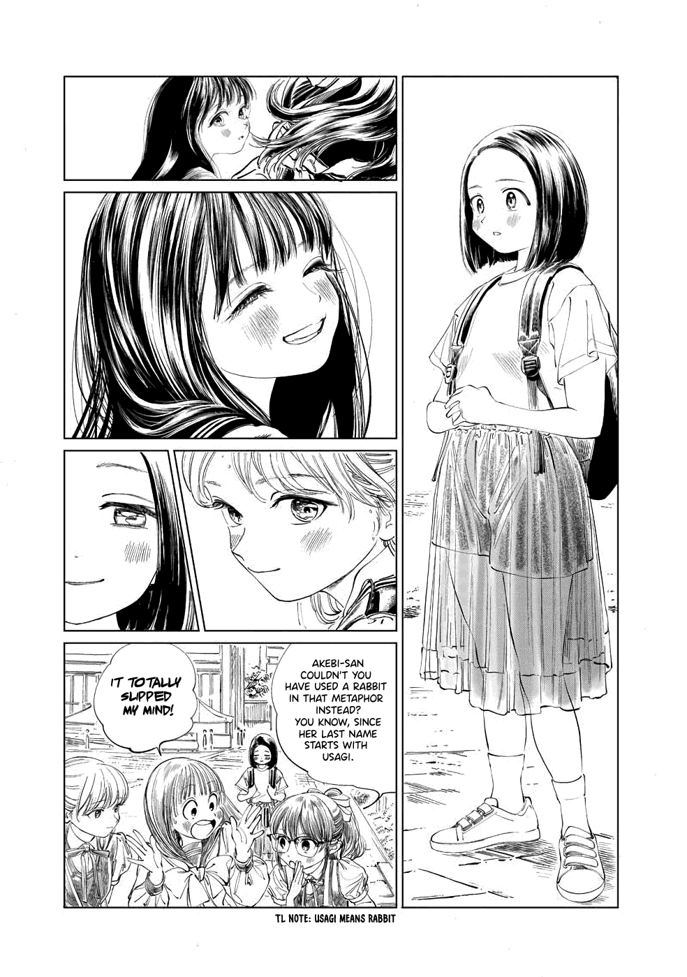 Akebi-chan no Sailor Fuku Chapter 37 page 15 - Chapter 37: Ahhh