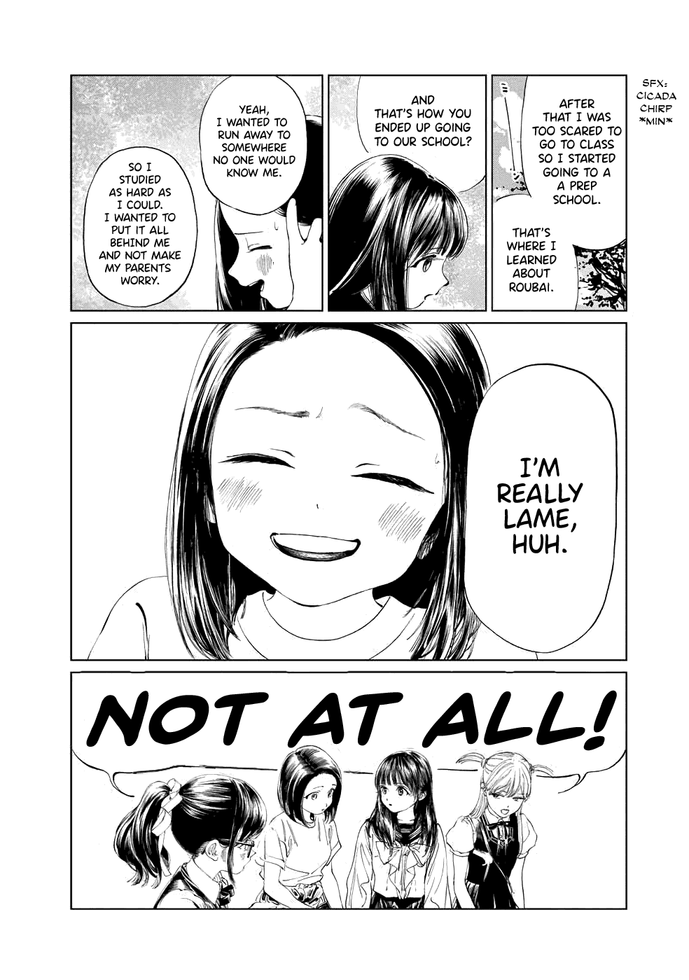 Akebi-chan no Sailor Fuku Chapter 37 page 6 - Chapter 37: Ahhh