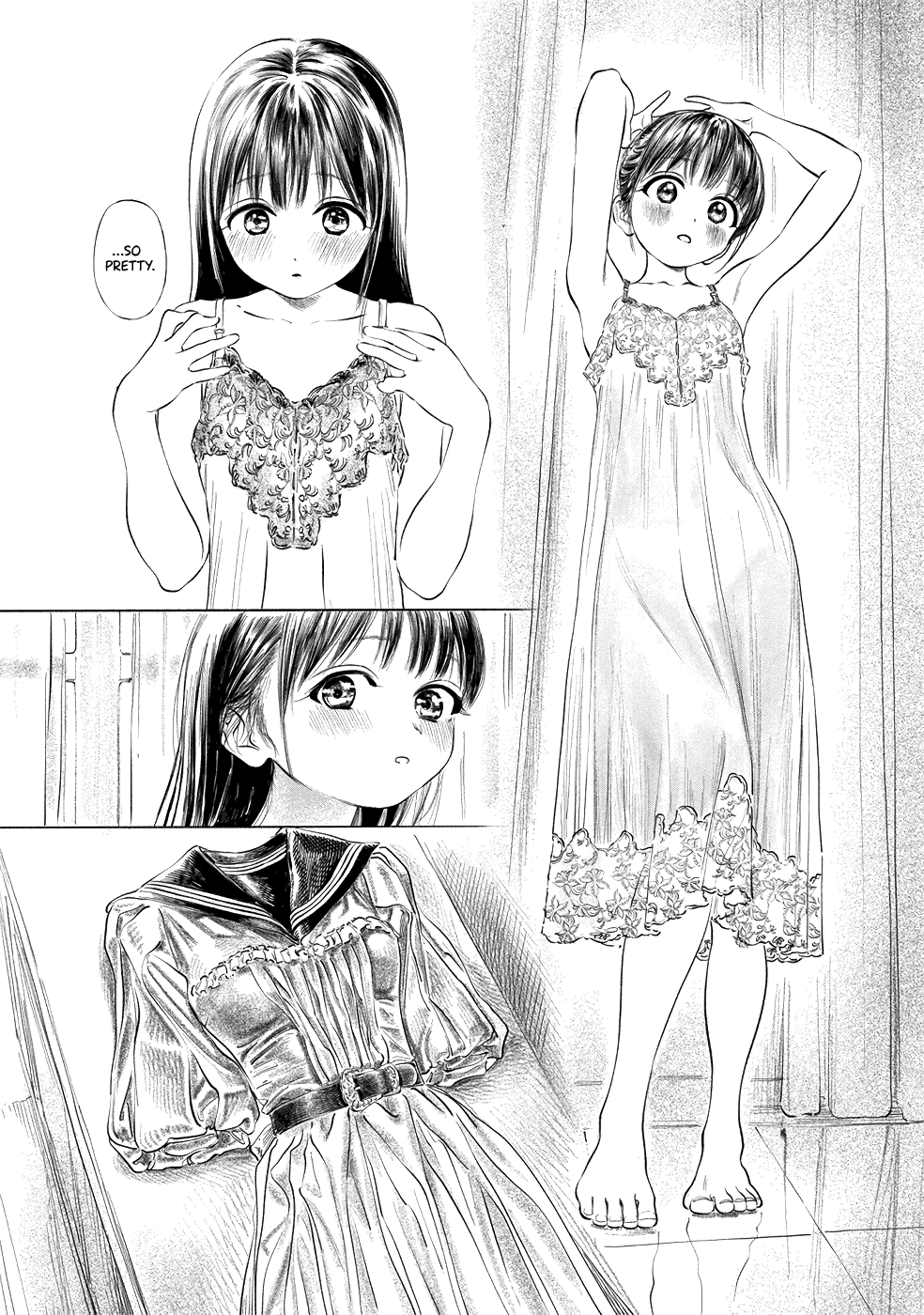Akebi-chan no Sailor Fuku Chapter 41 page 3 - Chapter 41: A Mysterious Girl