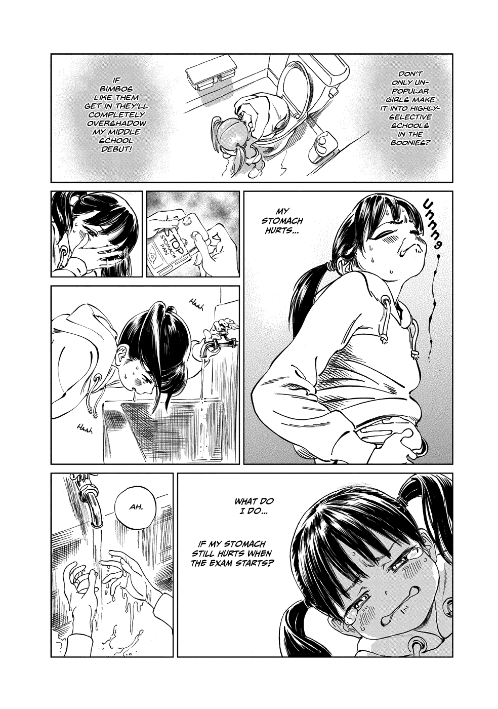 Akebi-chan no Sailor Fuku Chapter 43.5 page 2 - Chapter 43.5: Togeguchi's Fight