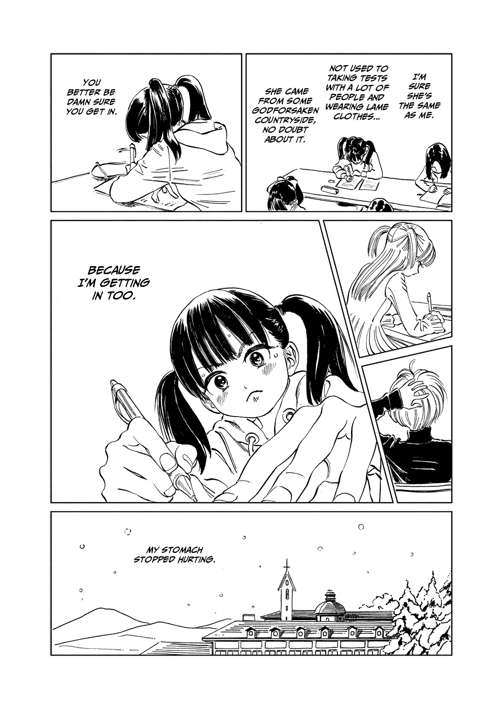Akebi-chan no Sailor Fuku Chapter 43.5 page 6 - Chapter 43.5: Togeguchi's Fight