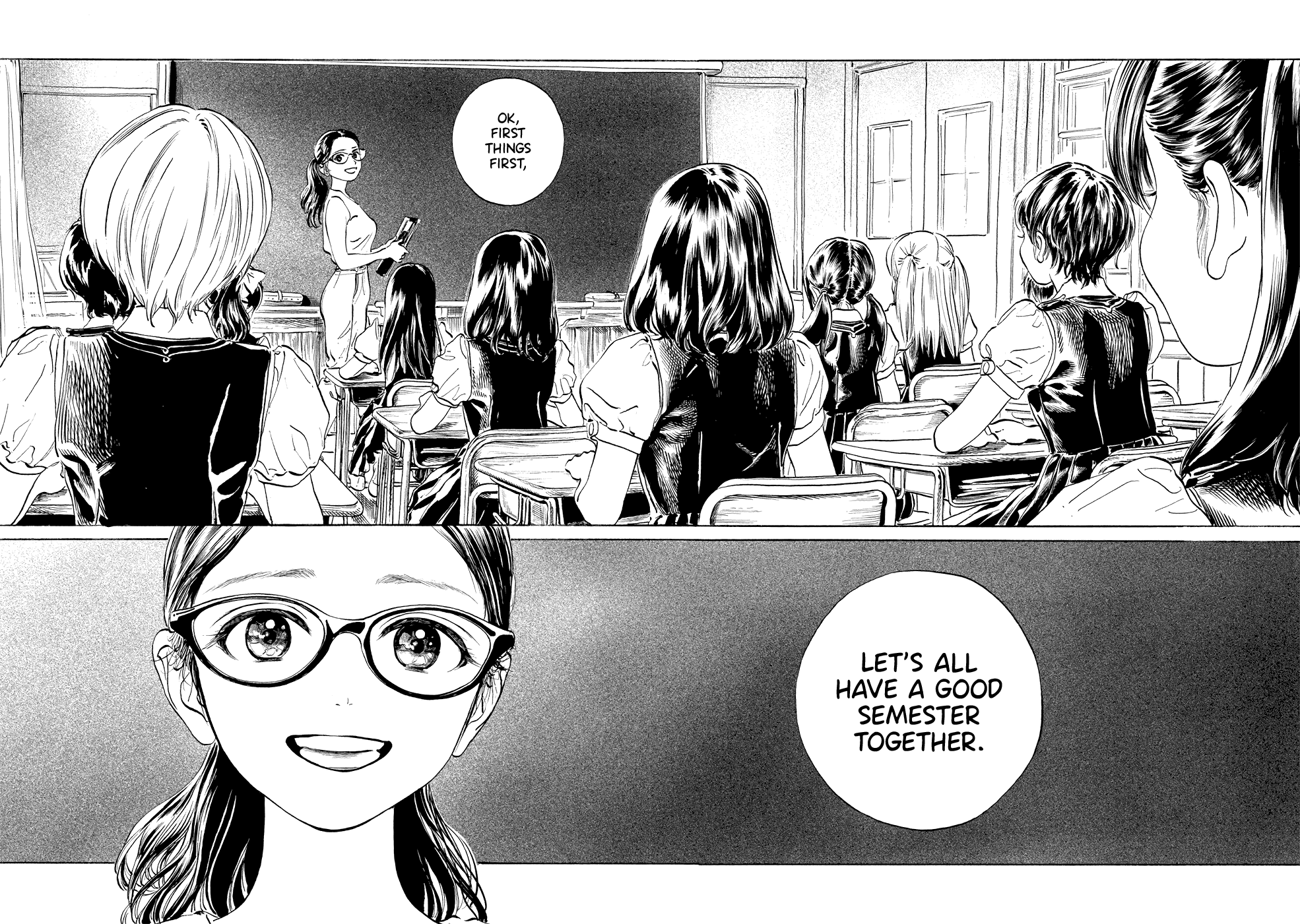Akebi-chan no Sailor Fuku Chapter 44 page 10 - Chapter 44: Let’s All Have a Good Semester