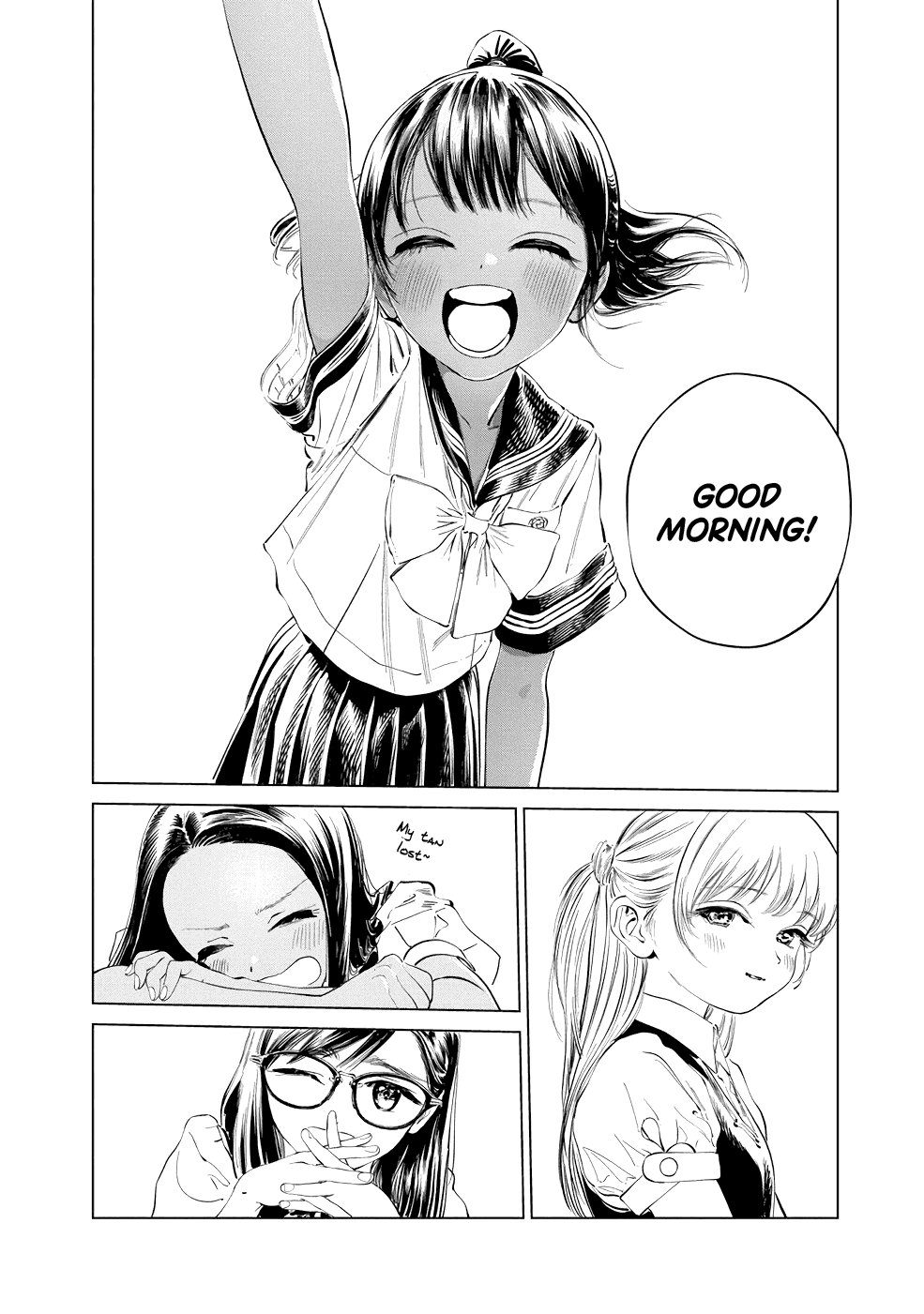 Akebi-chan no Sailor Fuku Chapter 44 page 4 - Chapter 44: Let’s All Have a Good Semester