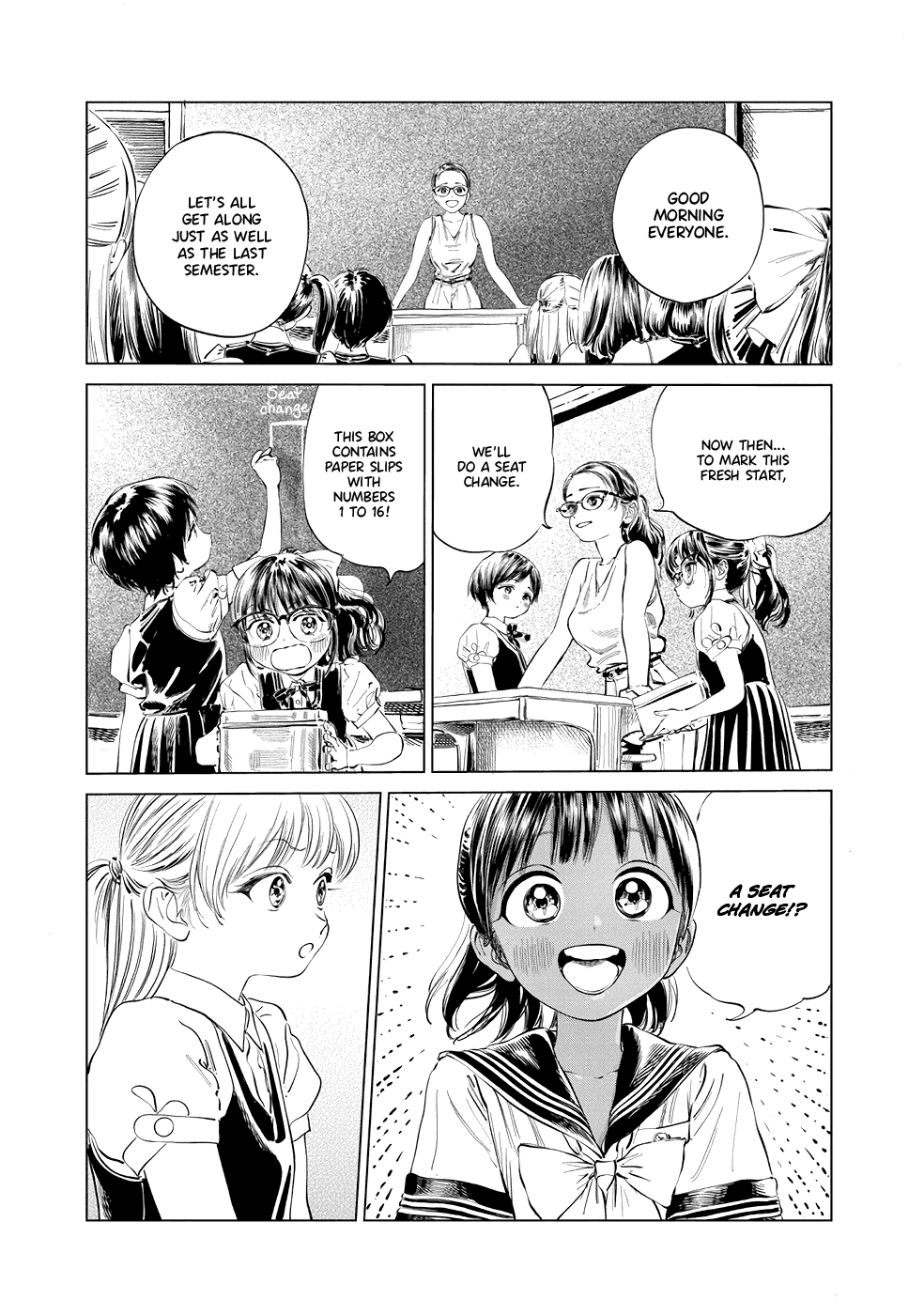 Akebi-chan no Sailor Fuku Chapter 44 page 5 - Chapter 44: Let’s All Have a Good Semester