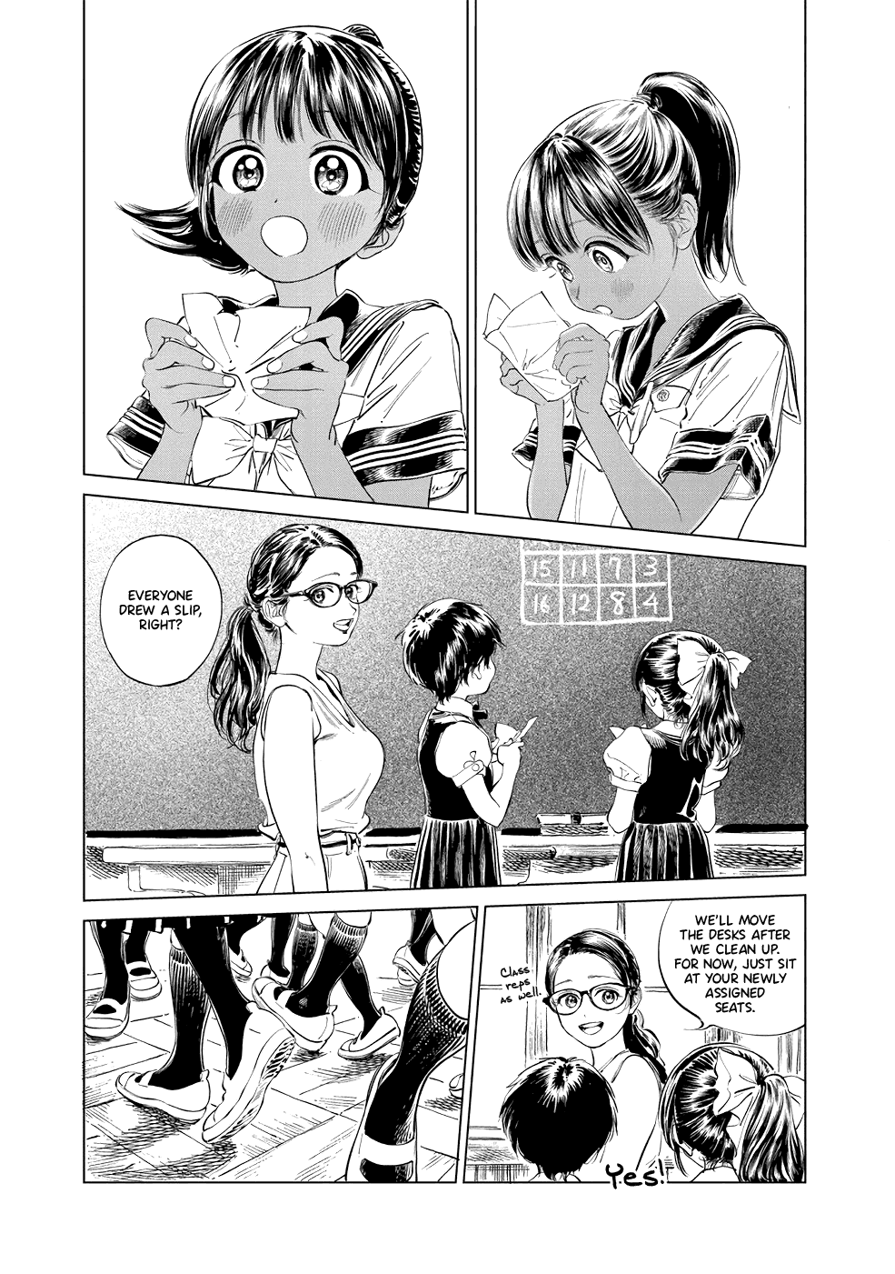 Akebi-chan no Sailor Fuku Chapter 44 page 7 - Chapter 44: Let’s All Have a Good Semester