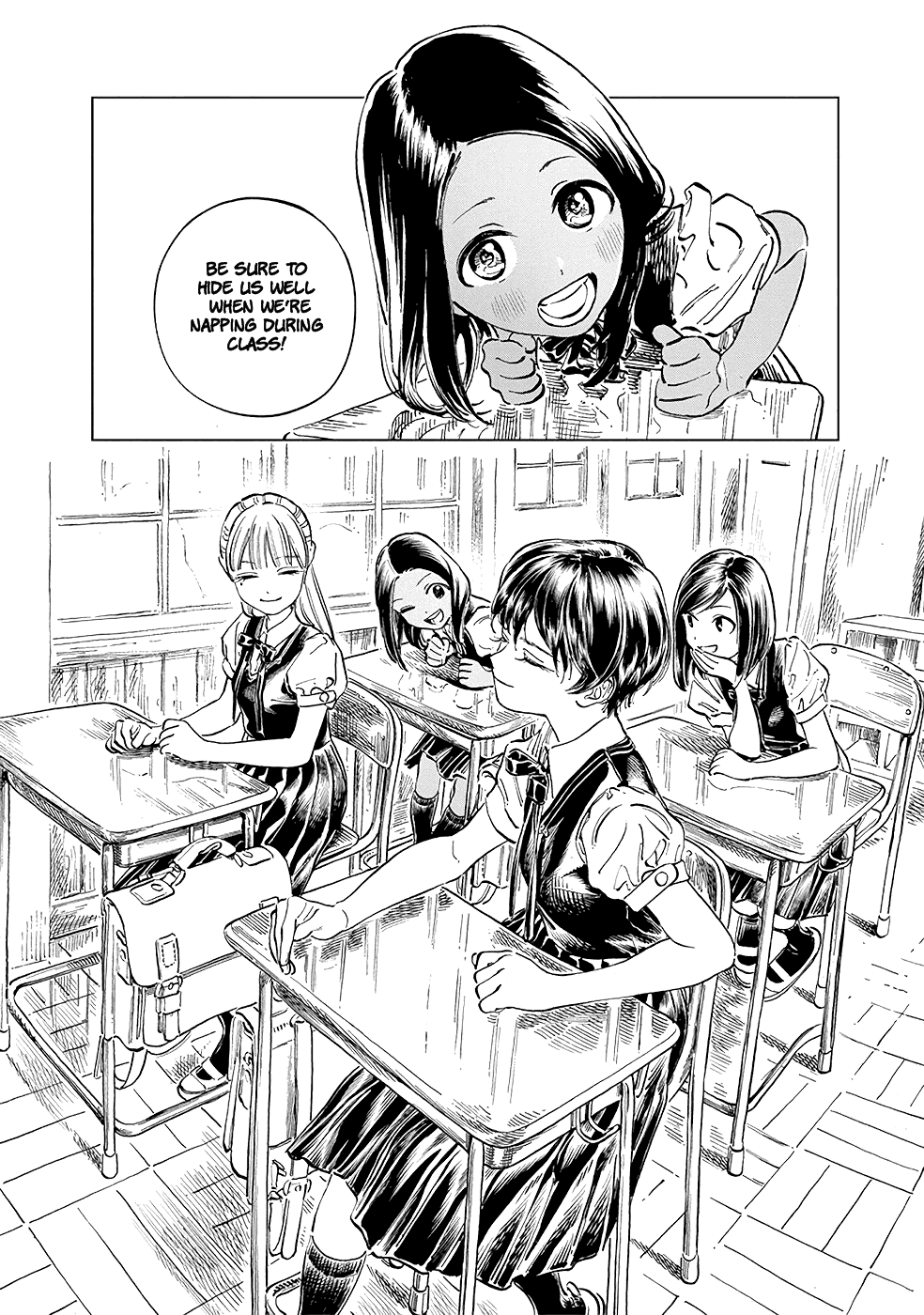 Akebi-chan no Sailor Fuku Chapter 45 page 10 - Chapter 45: The Back Seat