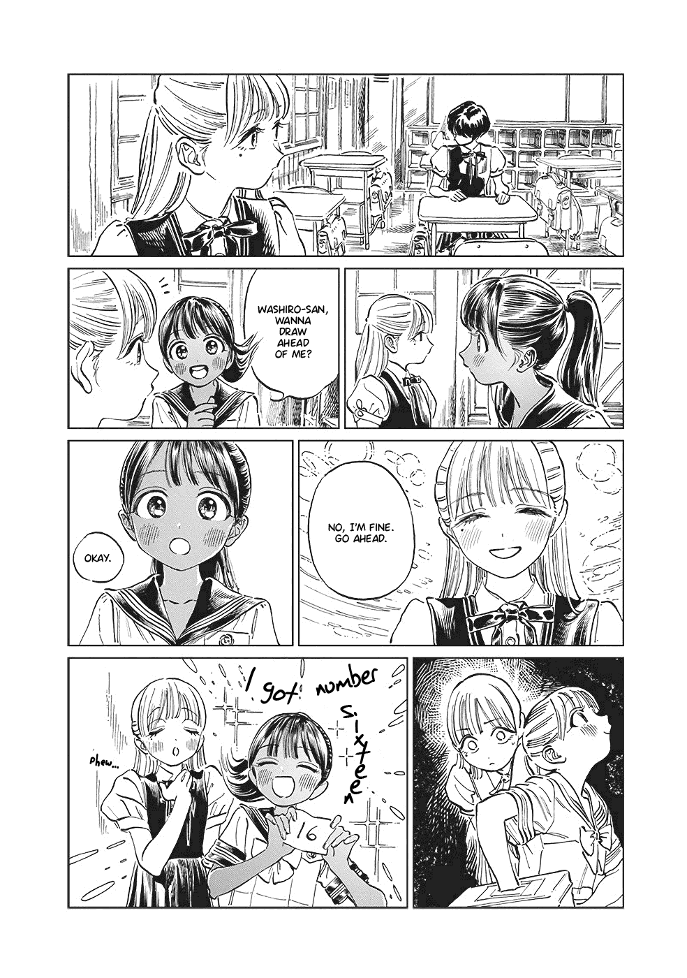 Akebi-chan no Sailor Fuku Chapter 45 page 2 - Chapter 45: The Back Seat