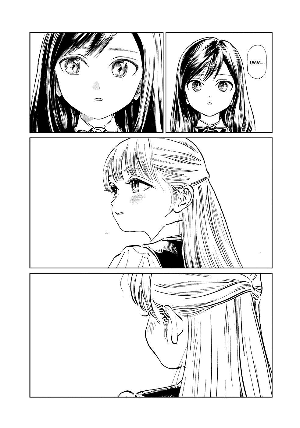 Akebi-chan no Sailor Fuku Chapter 45 page 6 - Chapter 45: The Back Seat