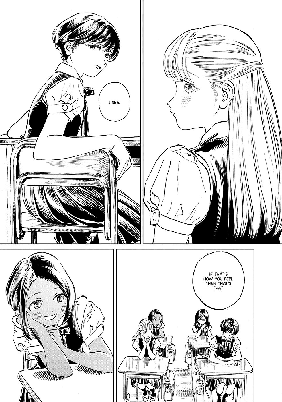 Akebi-chan no Sailor Fuku Chapter 45 page 9 - Chapter 45: The Back Seat
