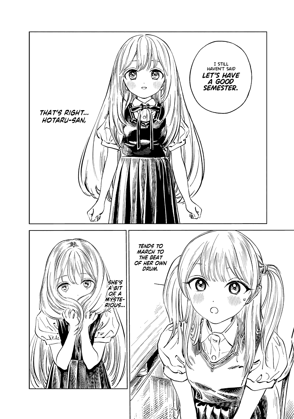 Akebi-chan no Sailor Fuku Chapter 46 page 6 - Chapter 46: Actually...