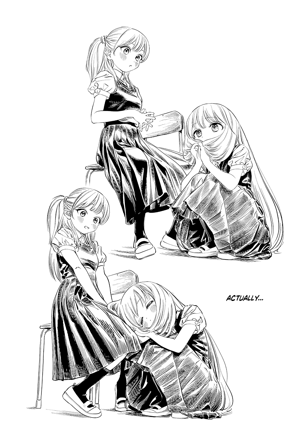 Akebi-chan no Sailor Fuku Chapter 46 page 7 - Chapter 46: Actually...