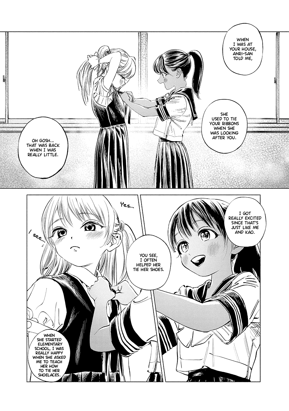 Akebi-chan no Sailor Fuku Chapter 47 page 5 - Chapter 47: I Know What it Means