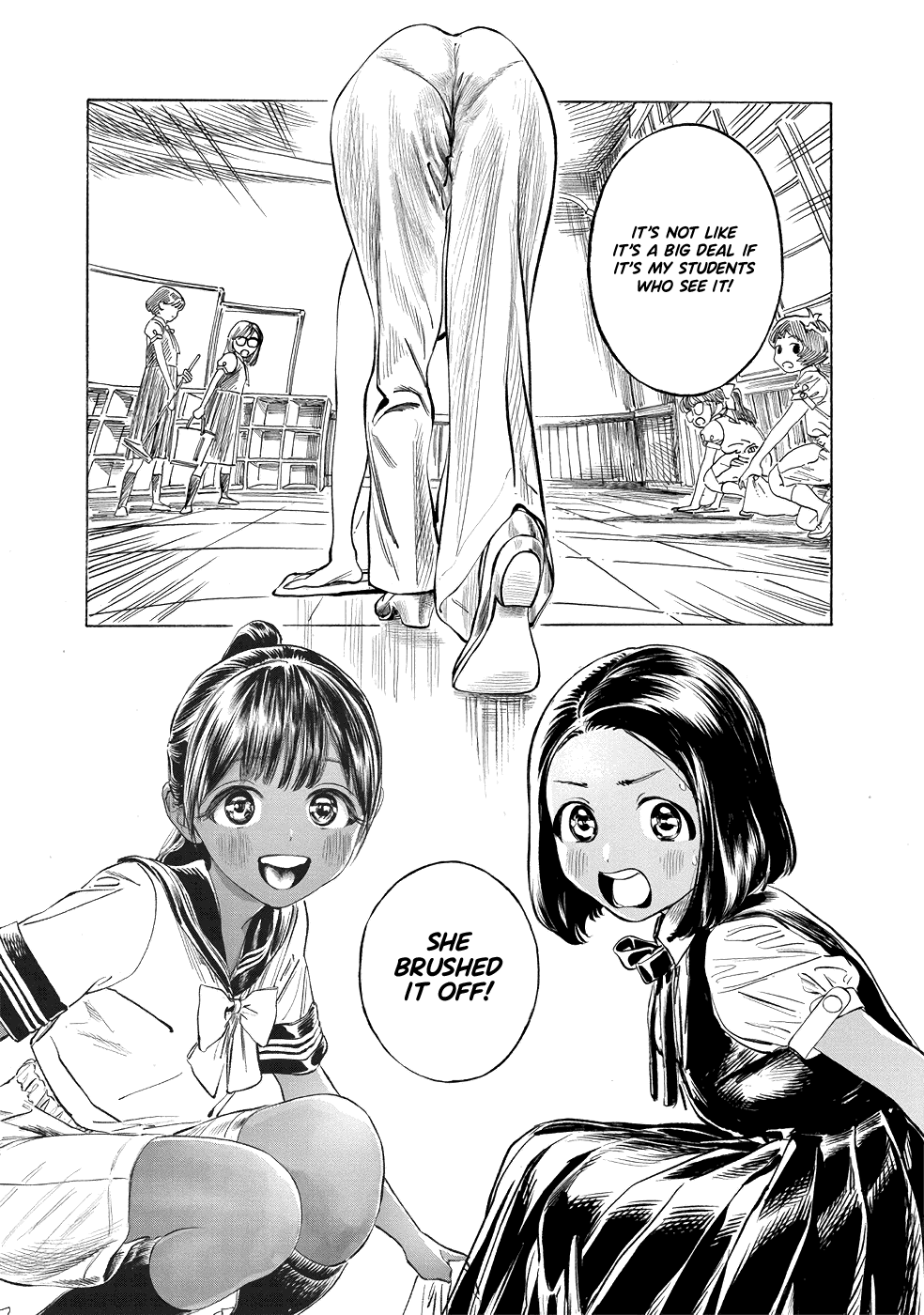 Akebi-chan no Sailor Fuku Chapter 48 page 9 - Chapter 48: We’re Really Sorry