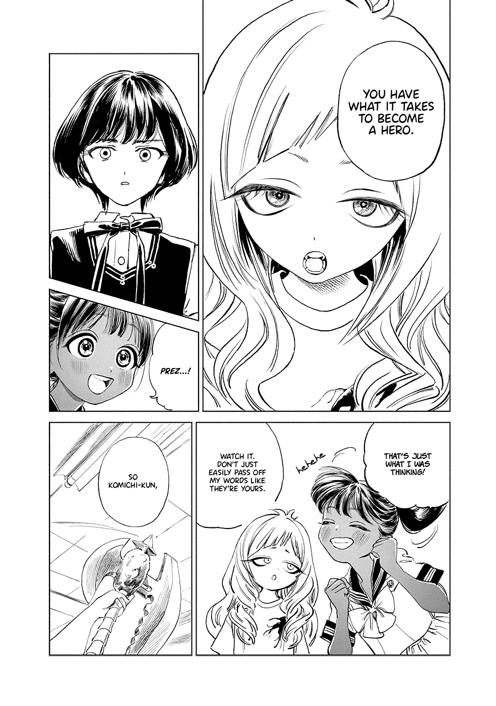 Akebi-chan no Sailor Fuku Chapter 49 page 4 - Chapter 49: I Want To!