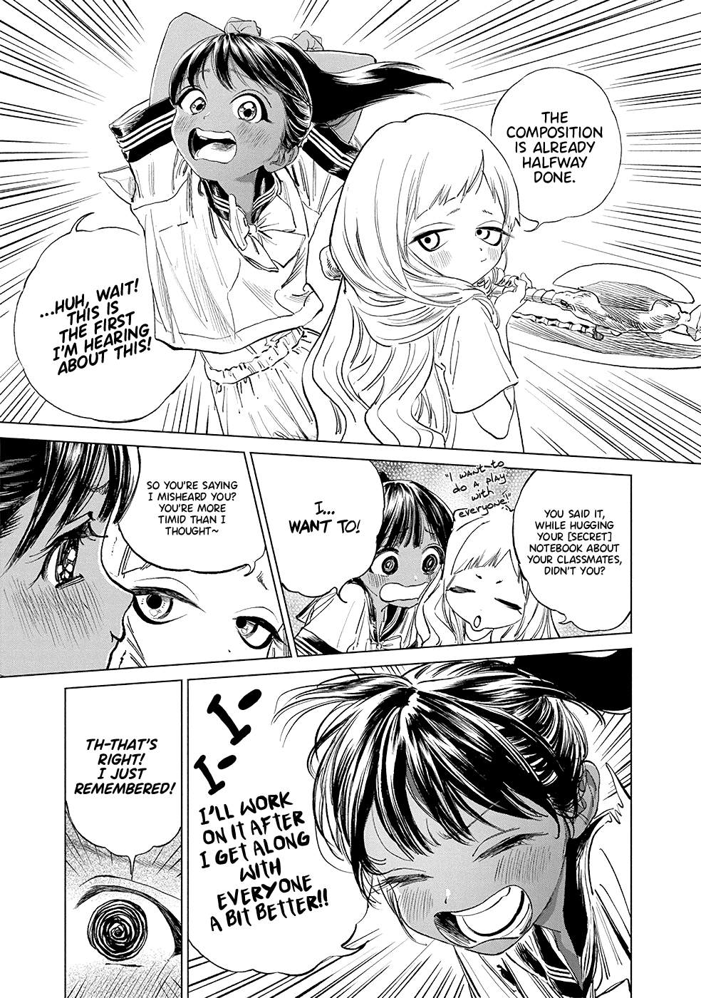 Akebi-chan no Sailor Fuku Chapter 49 page 7 - Chapter 49: I Want To!