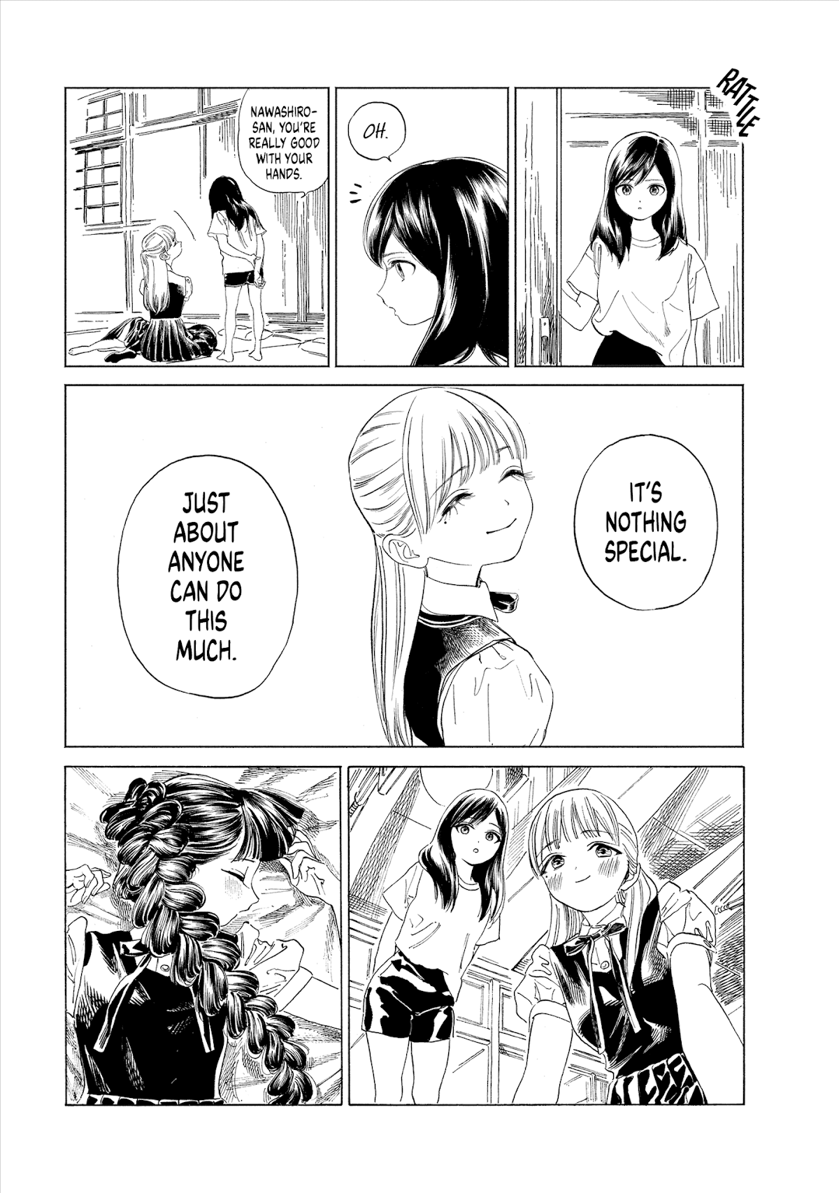 Akebi-chan no Sailor Fuku Chapter 53 page 12 - Chapter 53: You're Good With Your Hands.