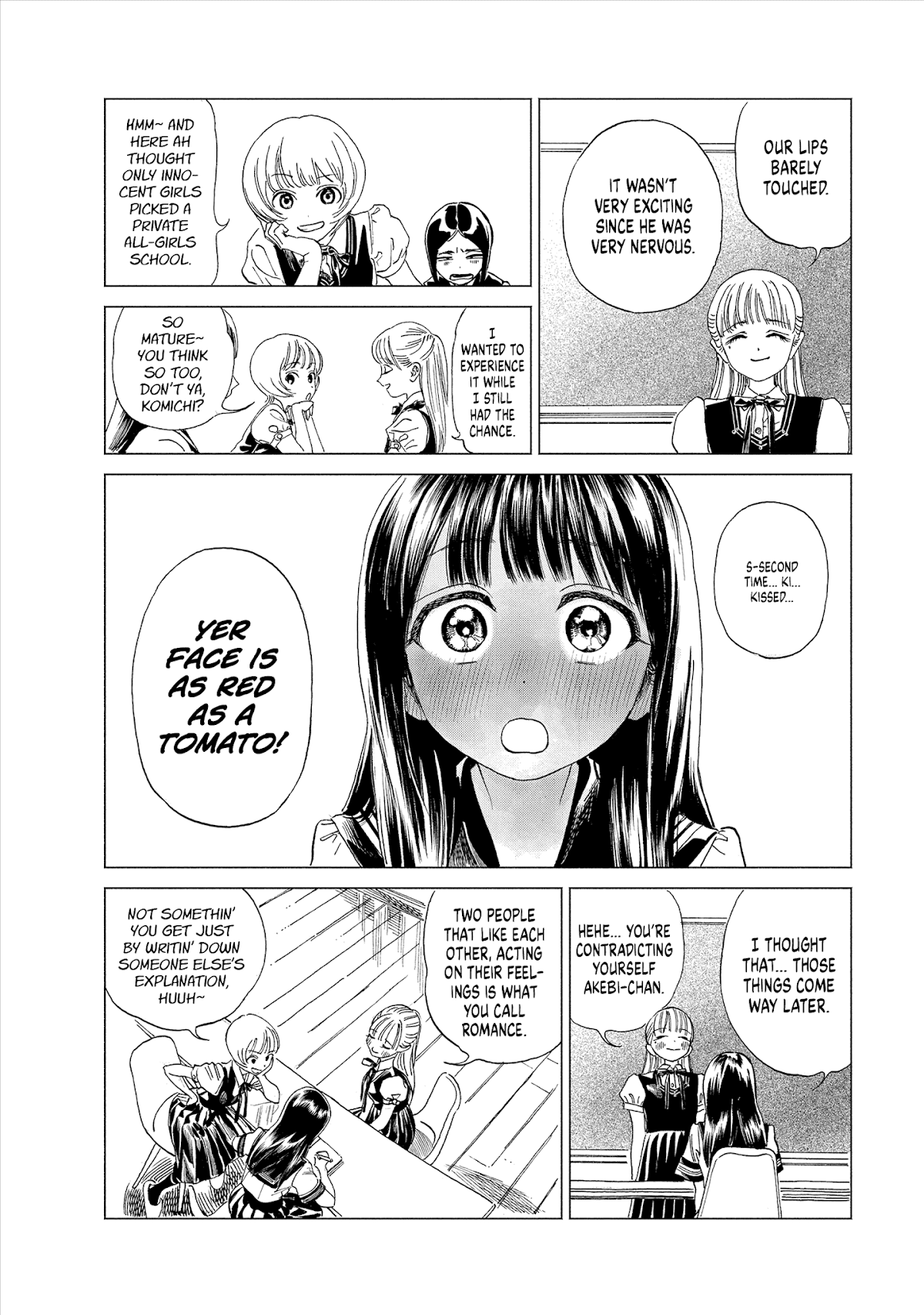 Akebi-chan no Sailor Fuku Chapter 53 page 3 - Chapter 53: You're Good With Your Hands.